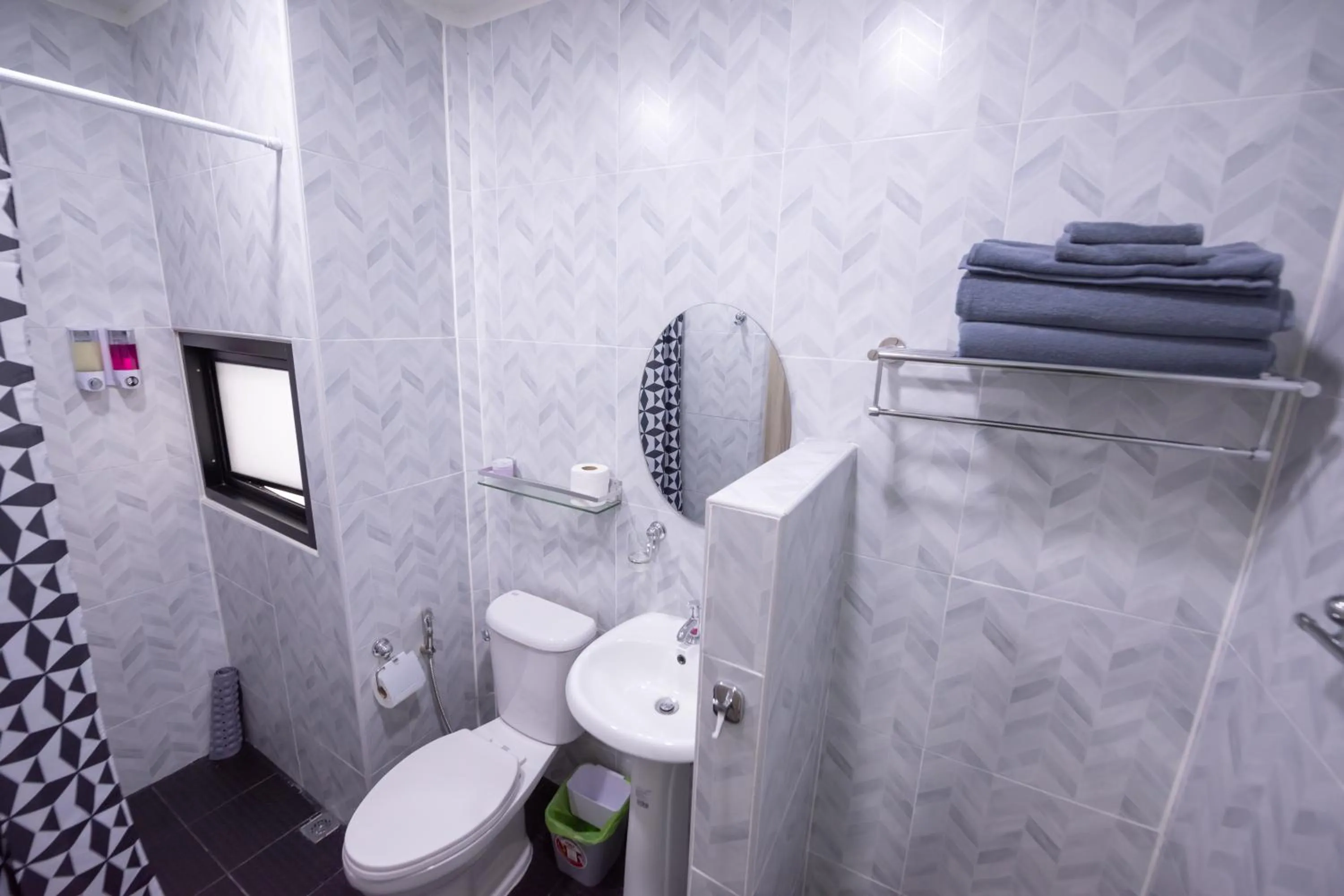 Bathroom in SkyLink Homes - Pattunaam - Airport Link & BTS Chidlom