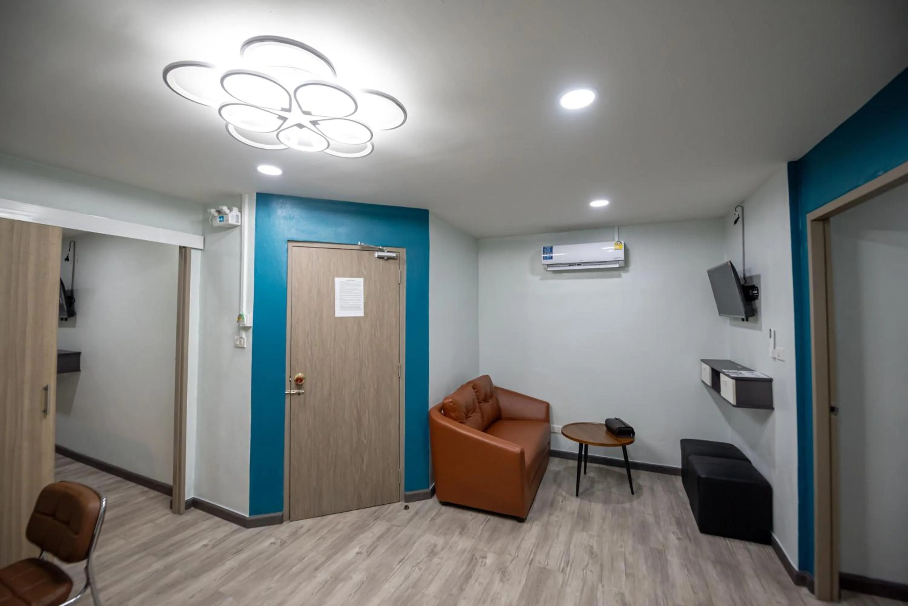 Living room in SkyLink Homes - Pattunaam - Airport Link & BTS Chidlom