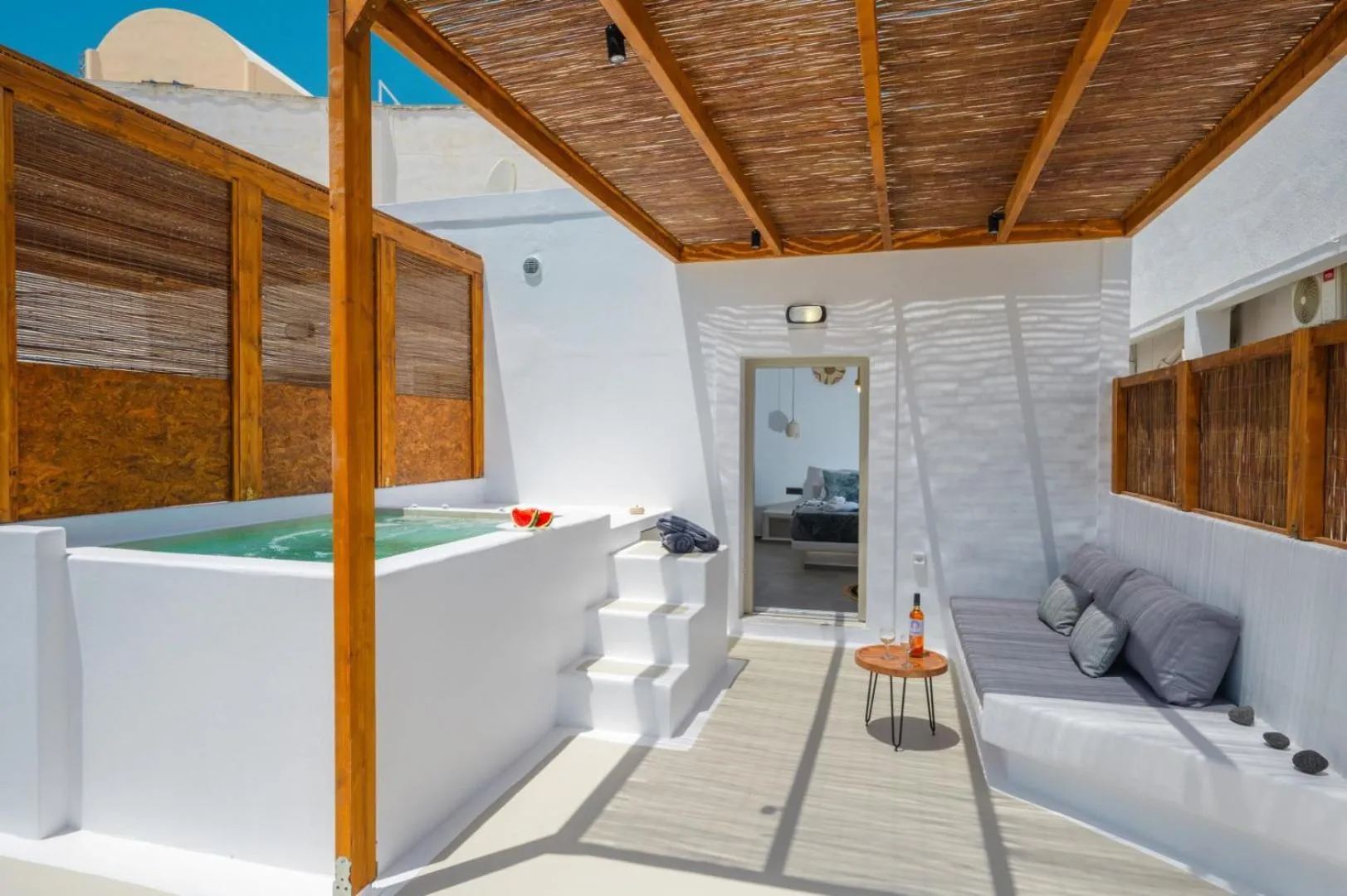 Patio in Tre Fiori - The Retreat Suites