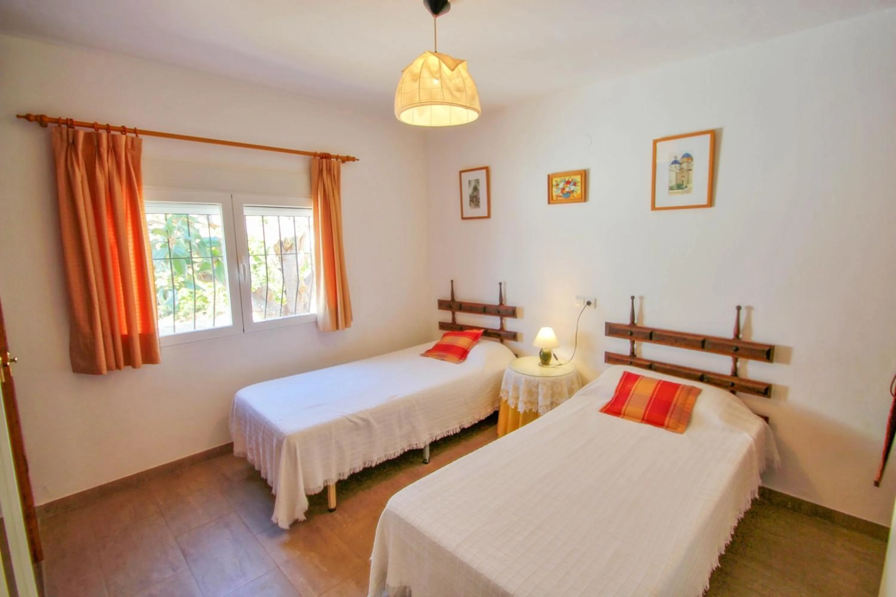 Bed in Mabruka - charming, Finca style holiday villa in Benissa