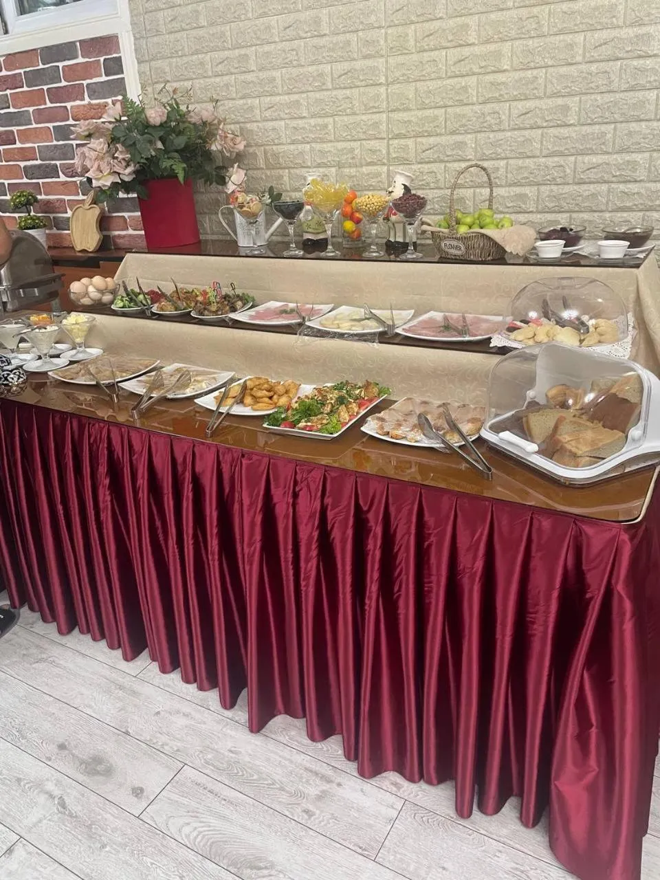 Breakfast in Orzu Hotel