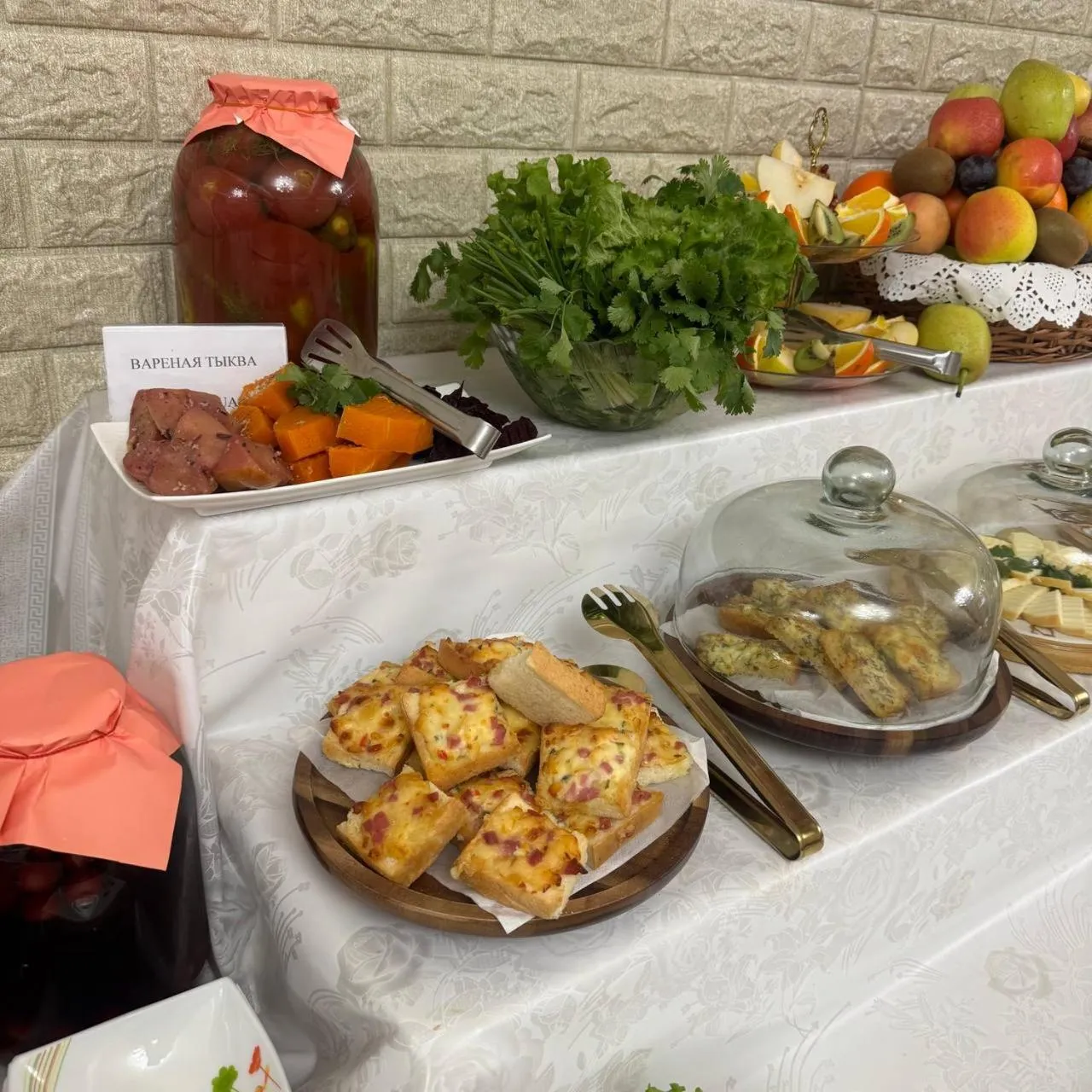 Breakfast in Orzu Hotel