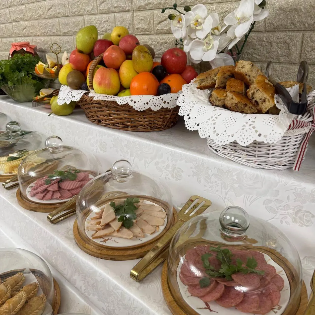 Breakfast in Orzu Hotel