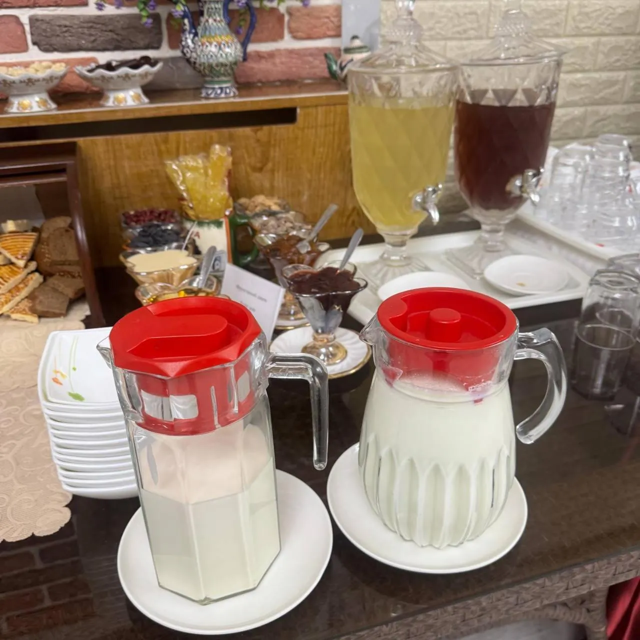 Breakfast in Orzu Hotel