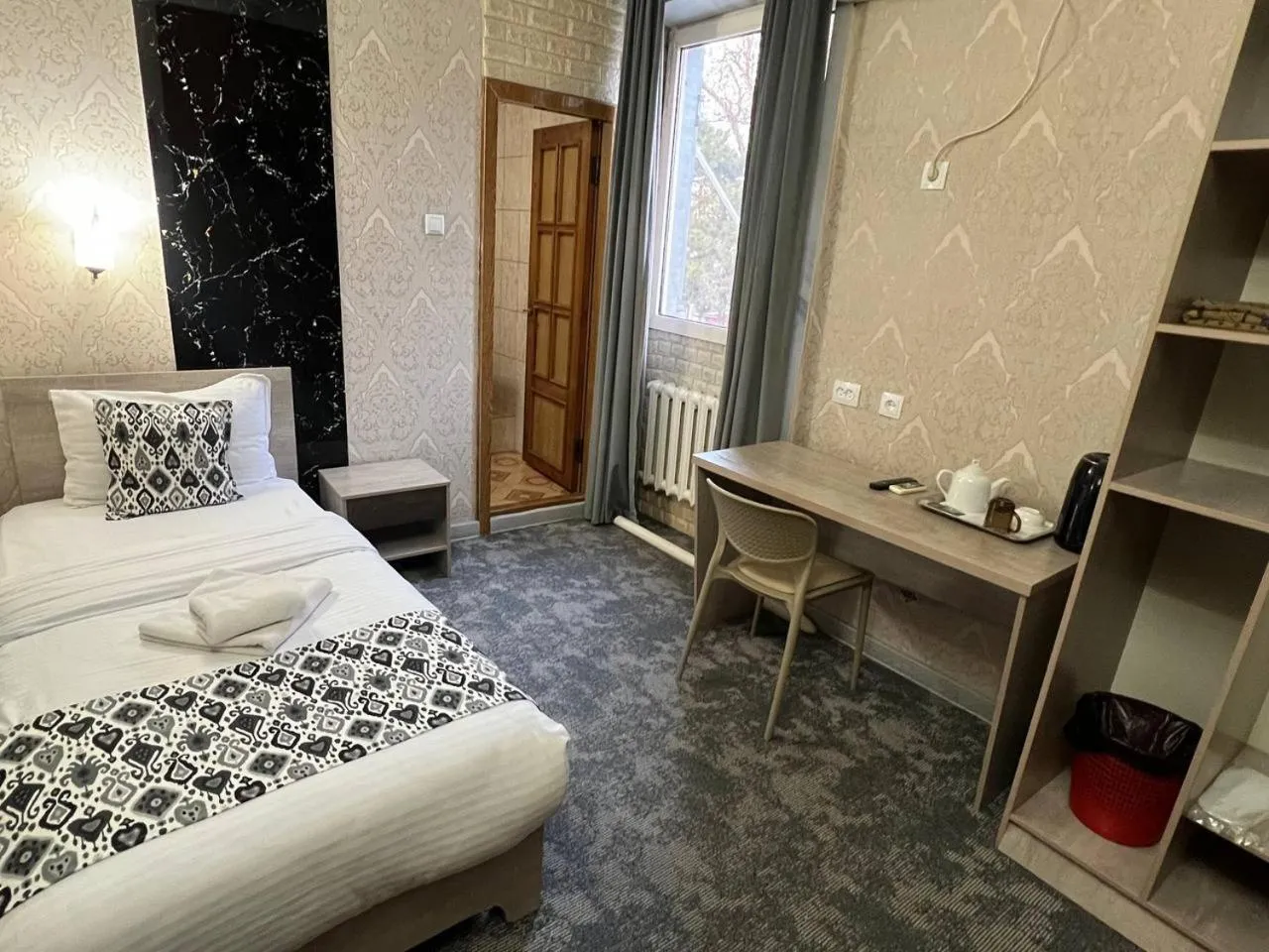 Bed in Orzu Hotel