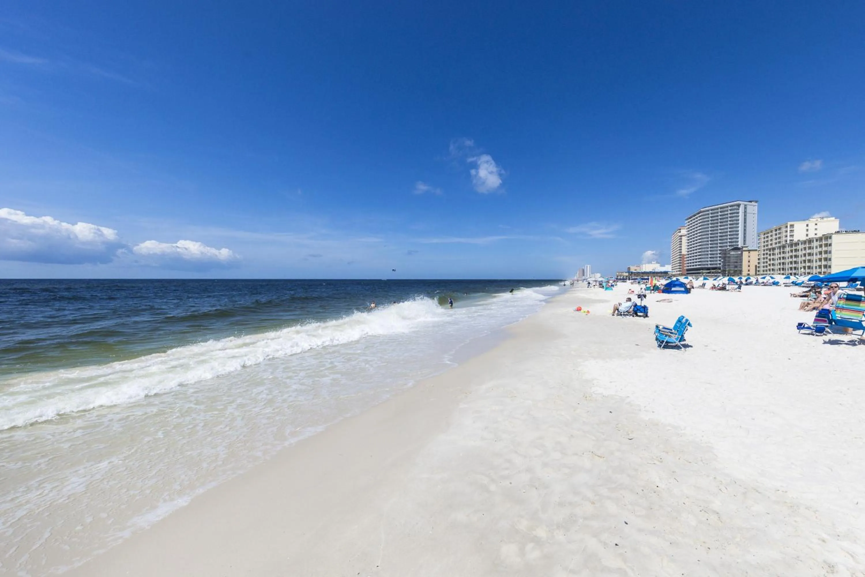 Beach in Lighthouse Condos Gulf Shores