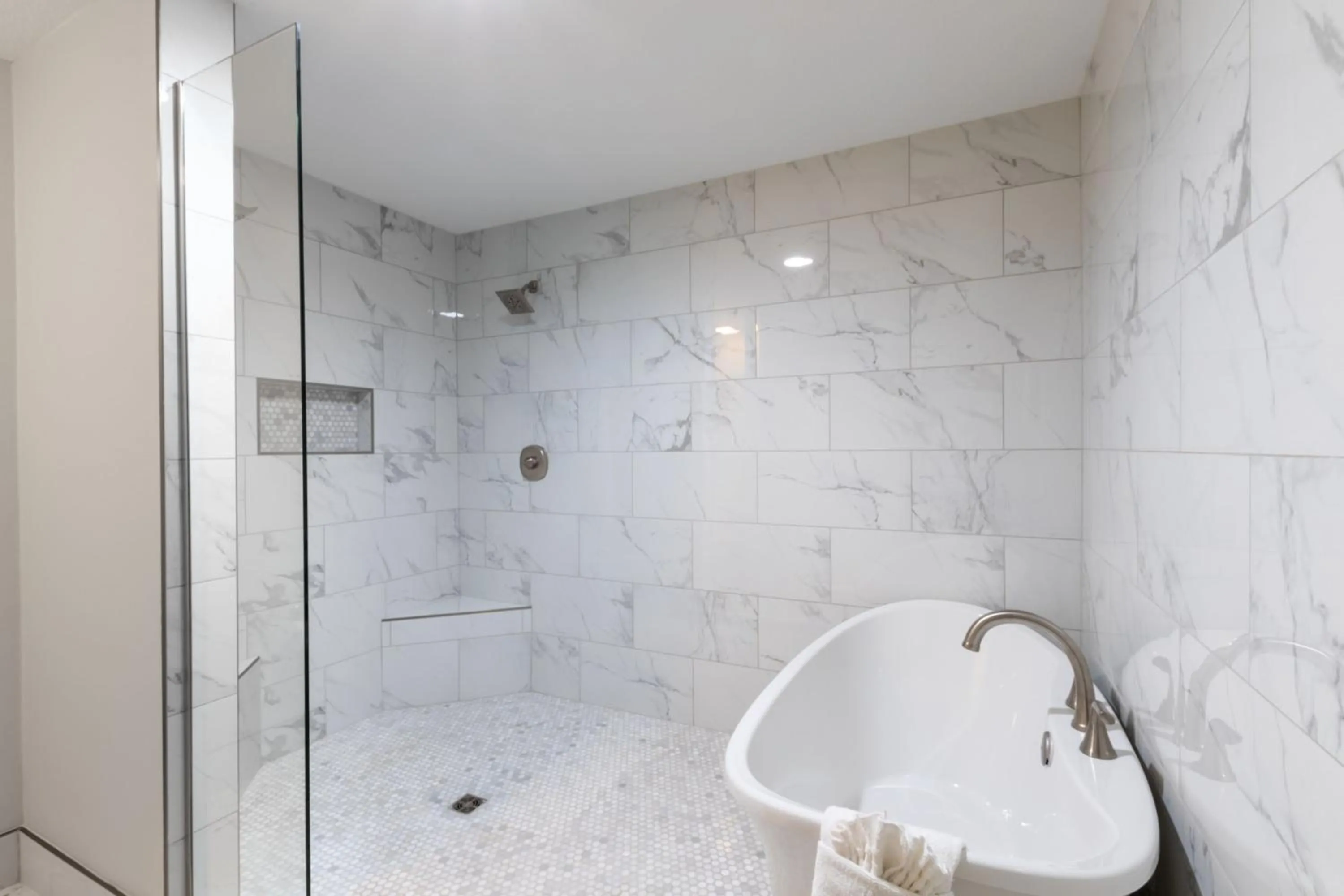 Bathroom in Lighthouse Condos Gulf Shores