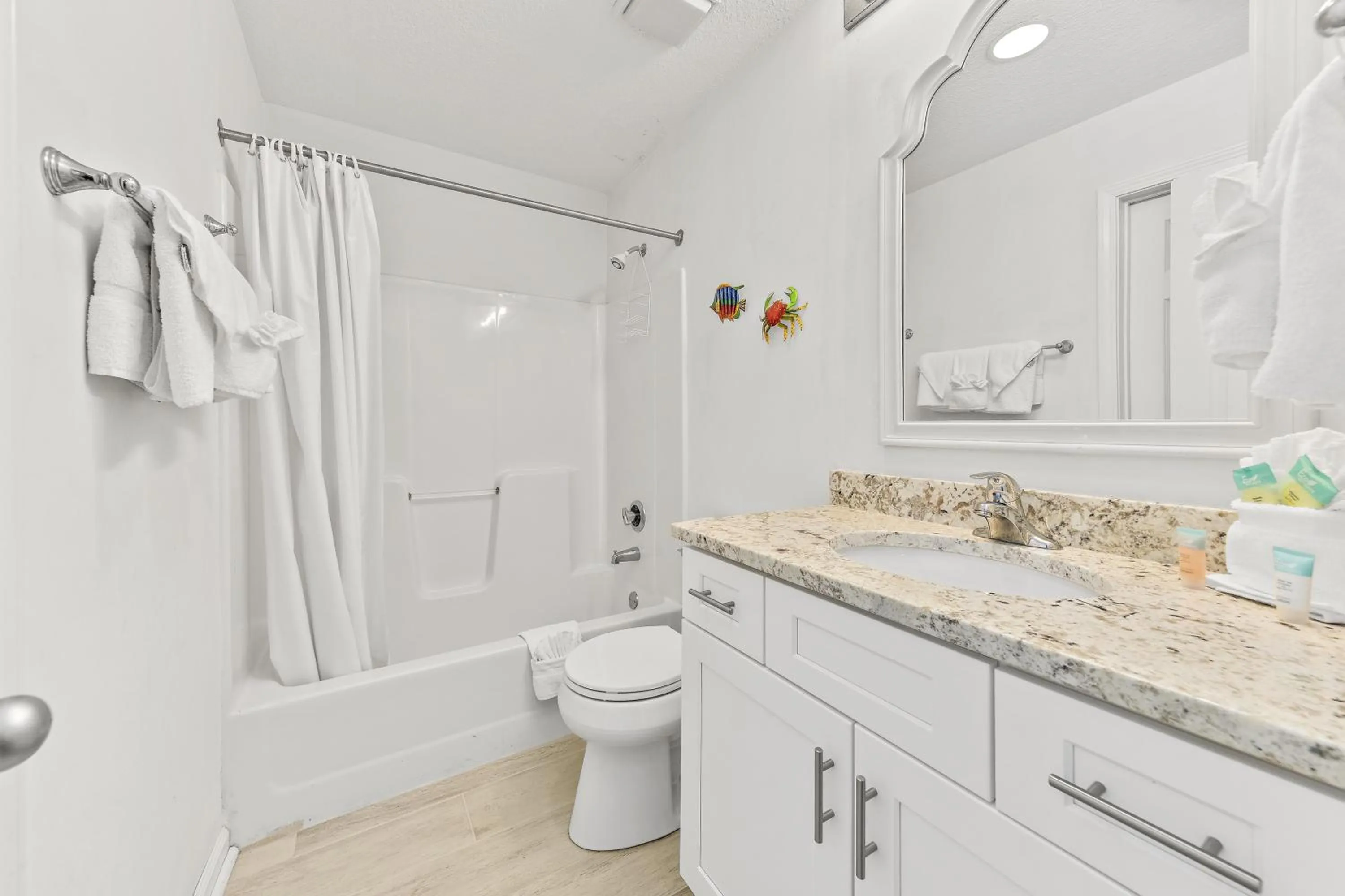 Shower in Lighthouse Condos Gulf Shores