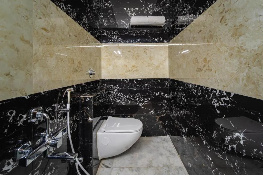 Toilet in AR Phalazzo Resort and Banquets
