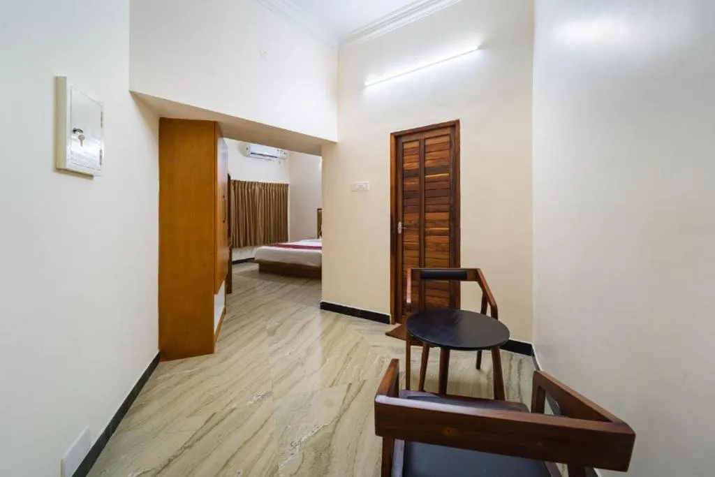 Living room, Bed in AR Phalazzo Resort and Banquets