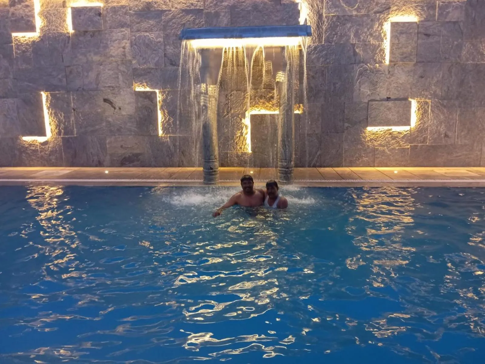 Swimming pool in AR Phalazzo Resort and Banquets