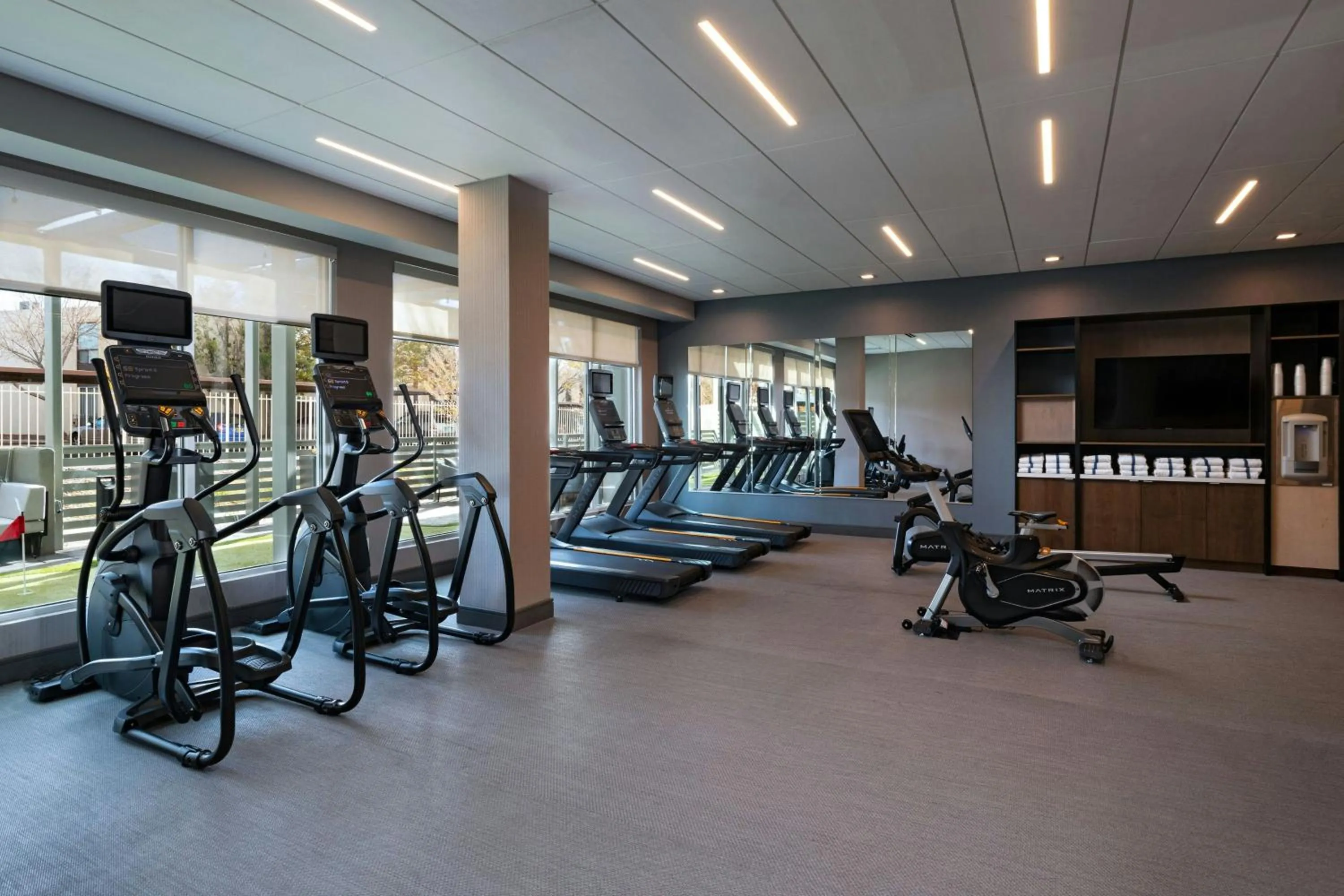 Fitness centre/facilities in TownePlace Suites by Marriott Albuquerque Uptown