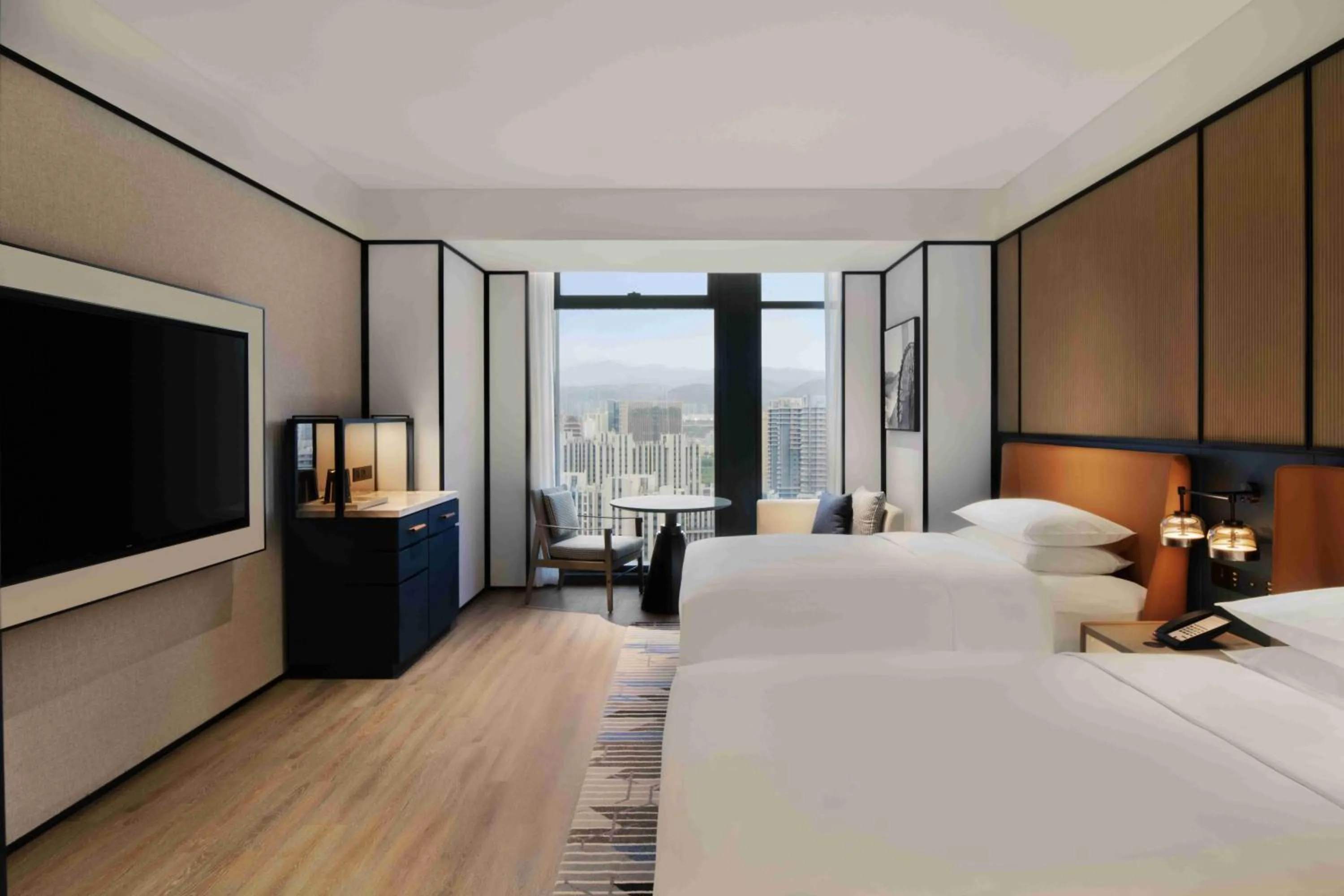 Property building, Bed in Sheraton Lanzhou Anning