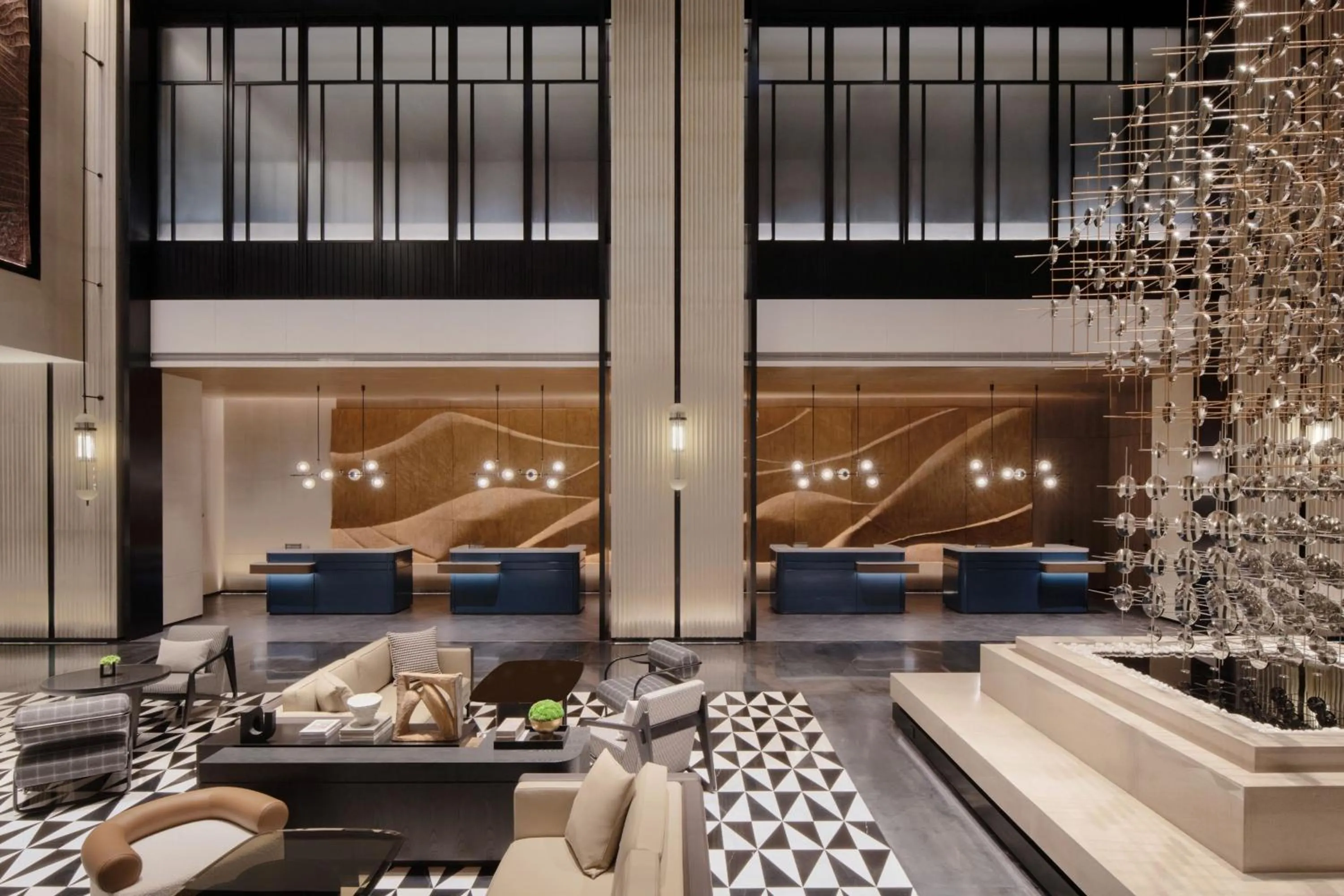 Lobby or reception in Sheraton Lanzhou Anning