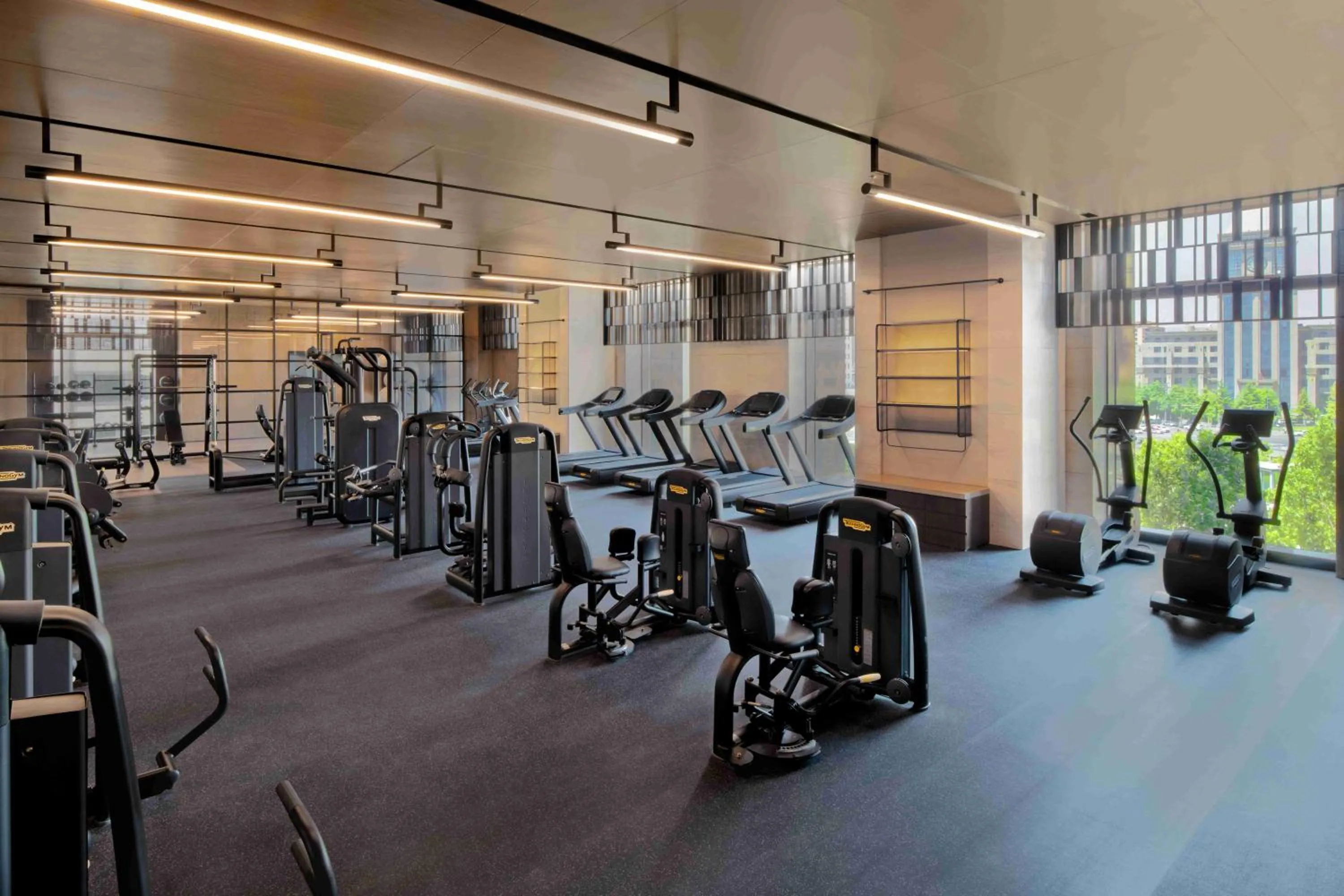 Fitness centre/facilities in Sheraton Lanzhou Anning