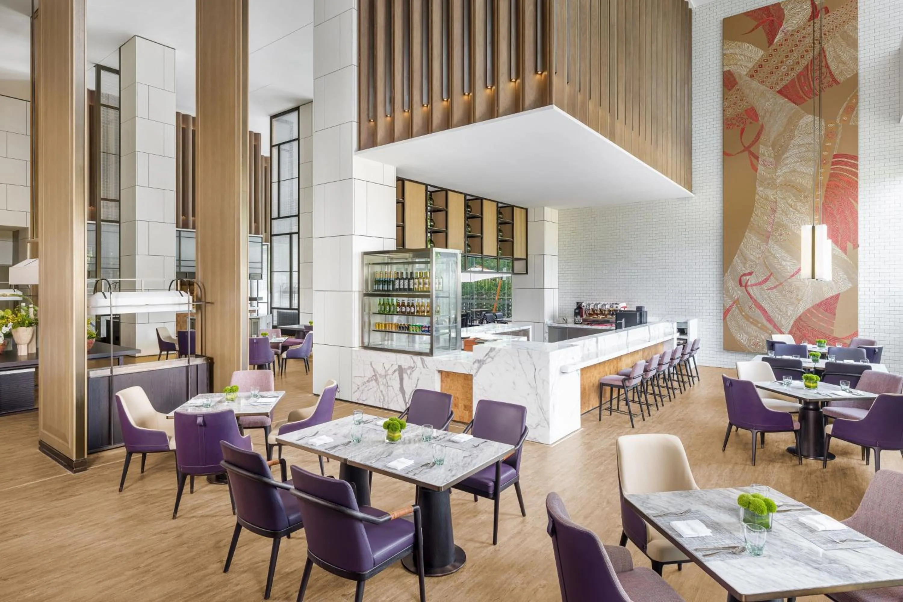 Kitchen or kitchenette in Luoyang Marriott Hotel