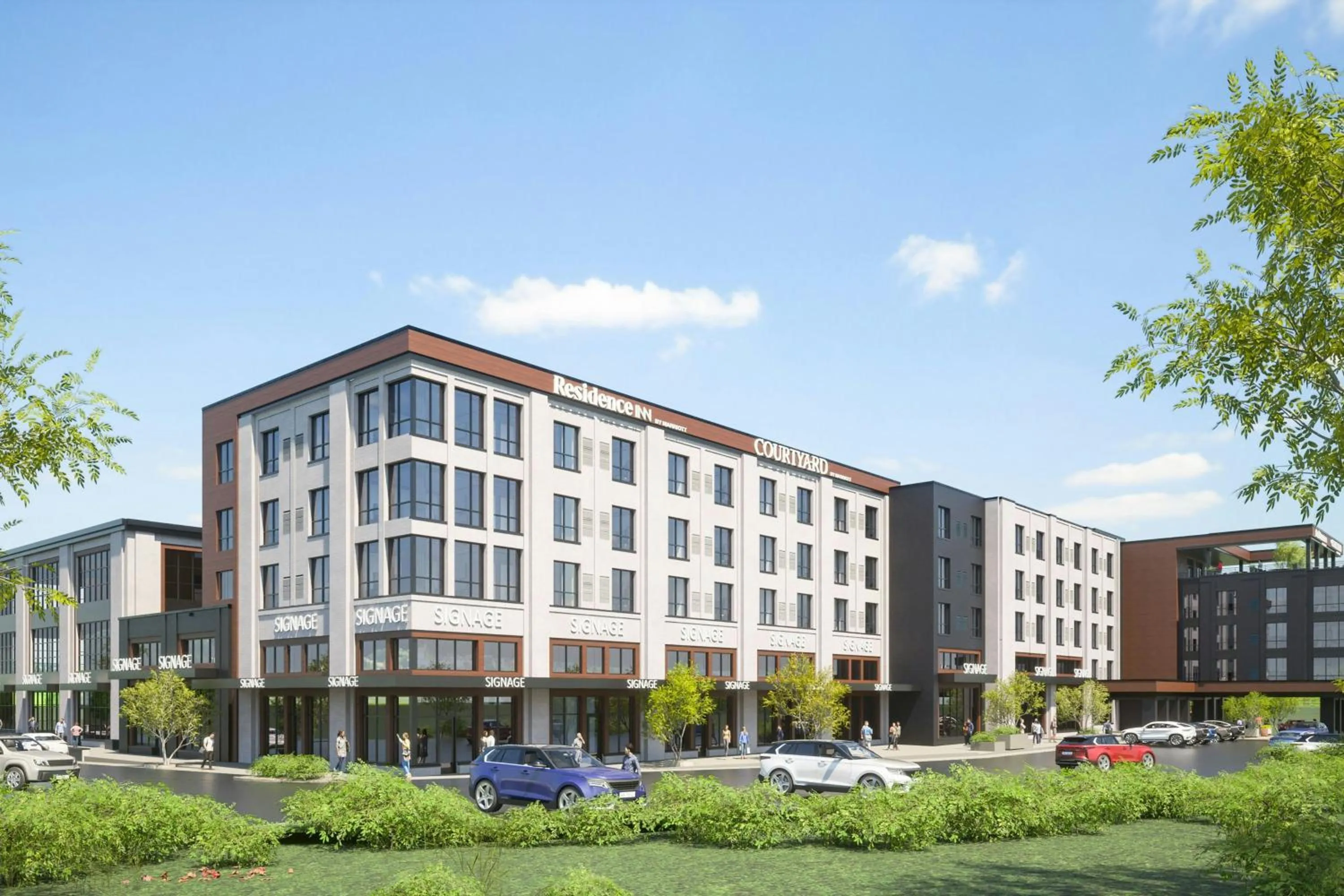 View (from property/room) in Courtyard by Marriott Milwaukee Brookfield at Poplar Creek