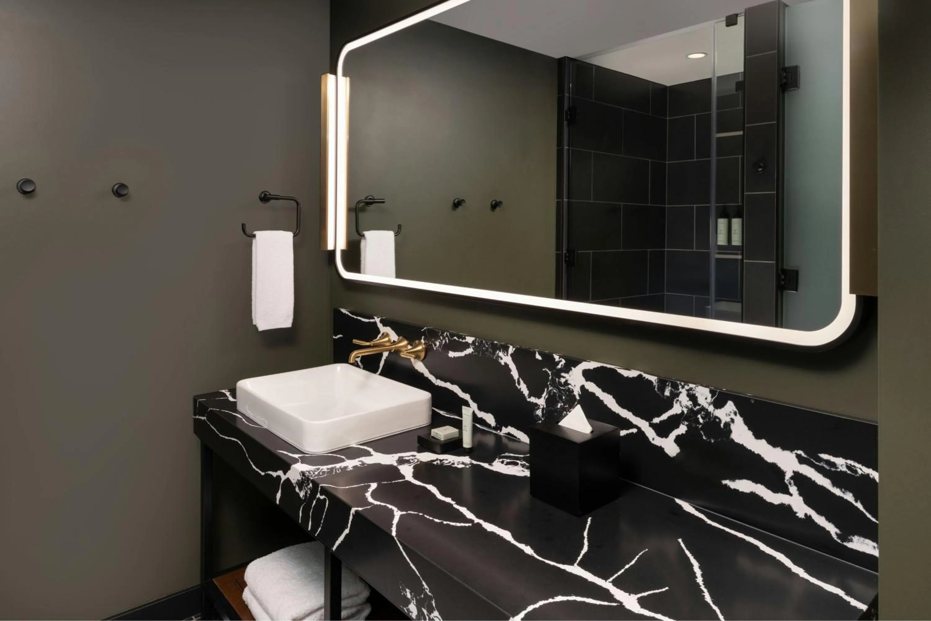 Photo of the whole room, Bed in Asher Adams, Autograph Collection