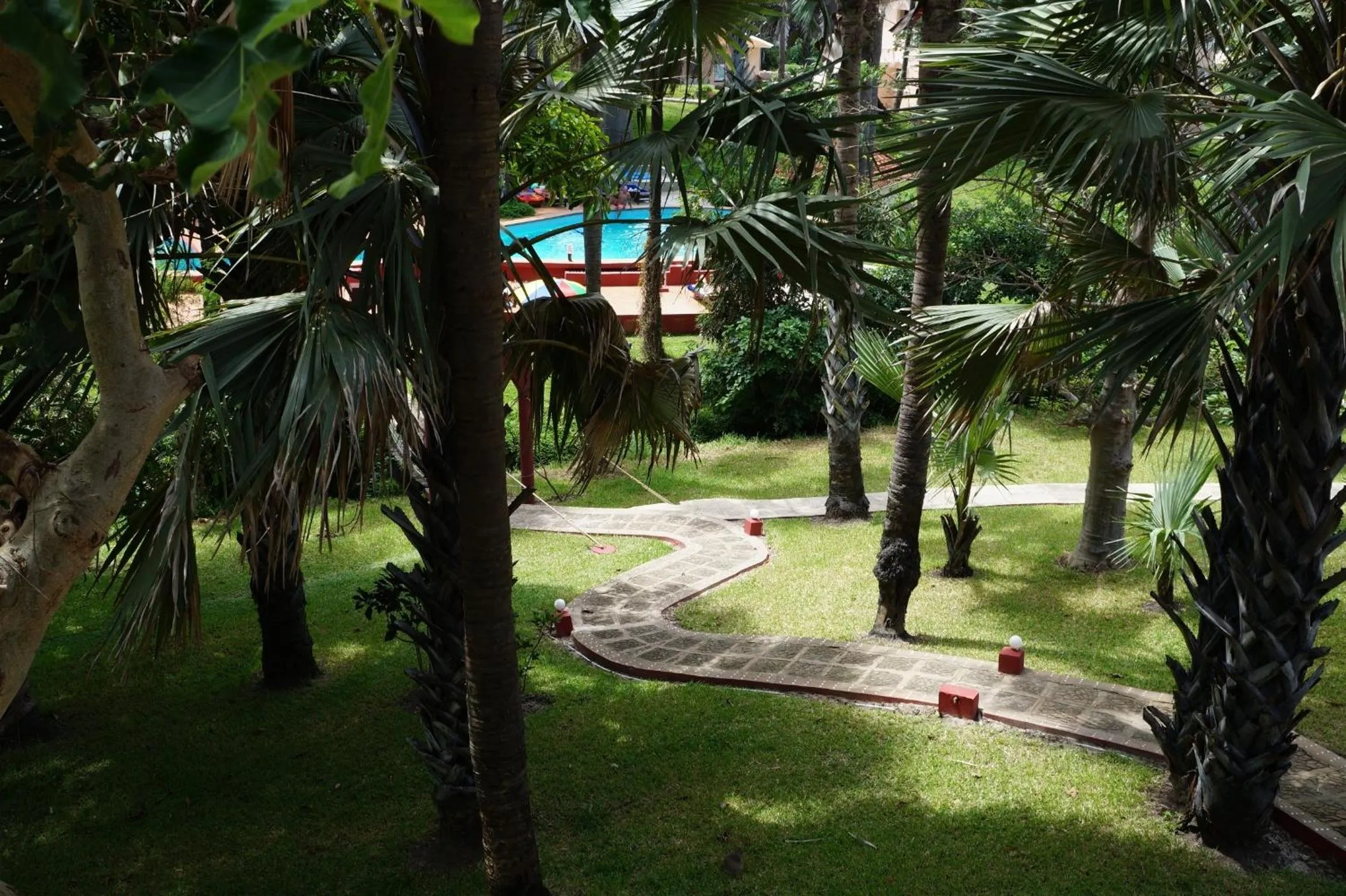 Garden in Lemon Creek Hotel Resort