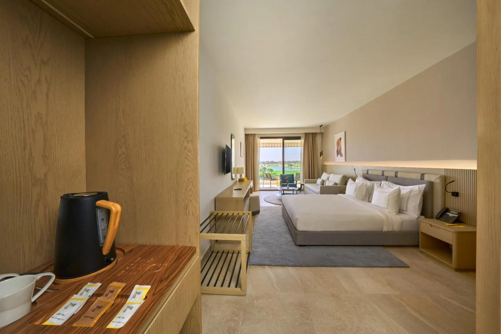 Bedroom, Bed in The G Einbay Golf Resort