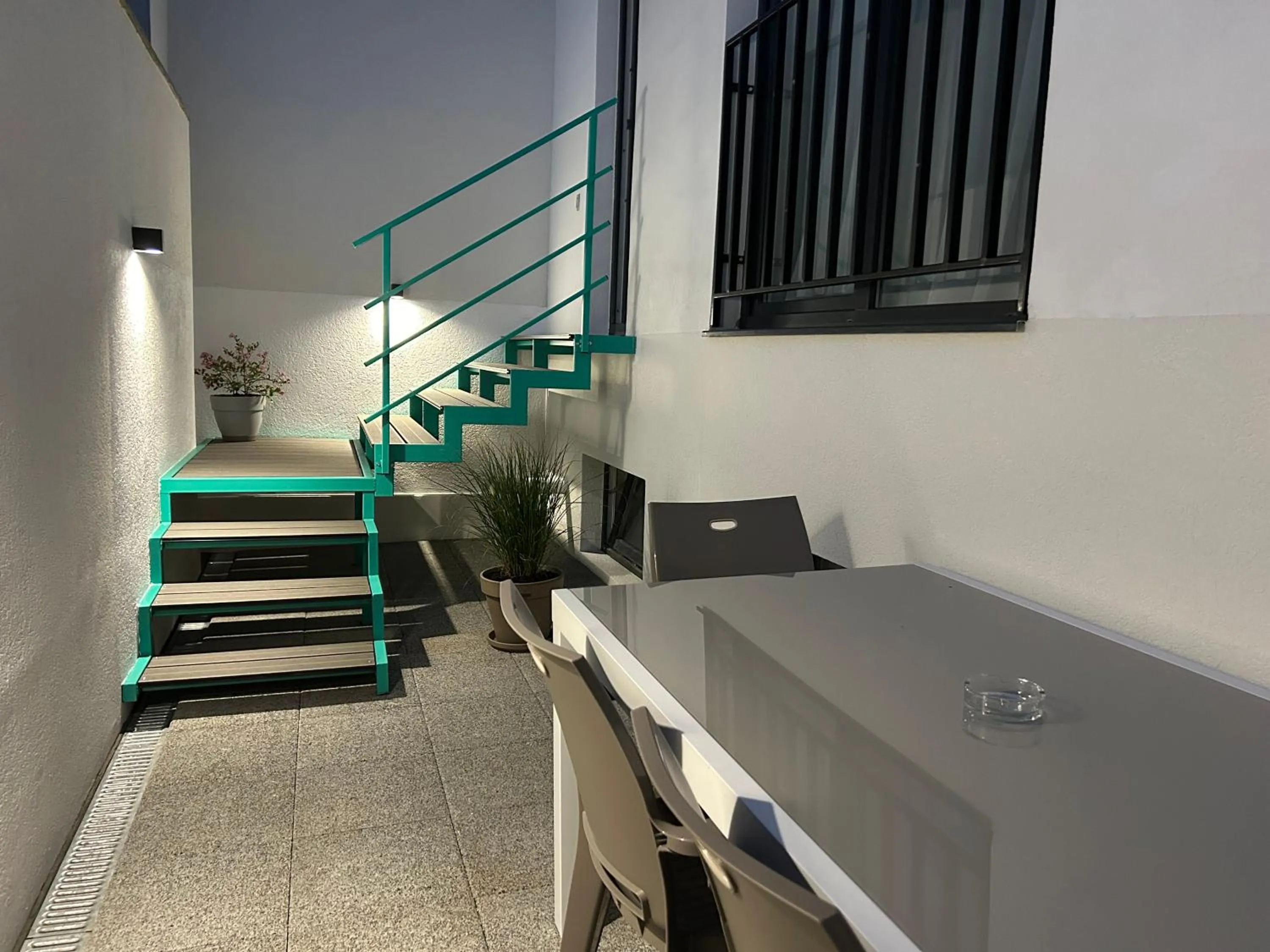 Balcony/Terrace in Hermann Apartments