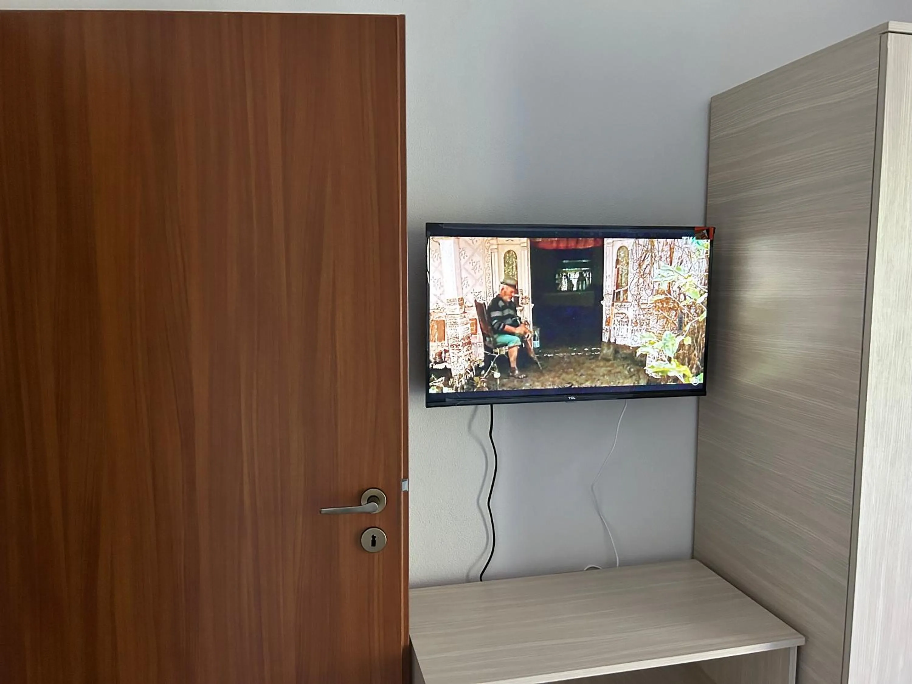 Bedroom in Hermann Apartments