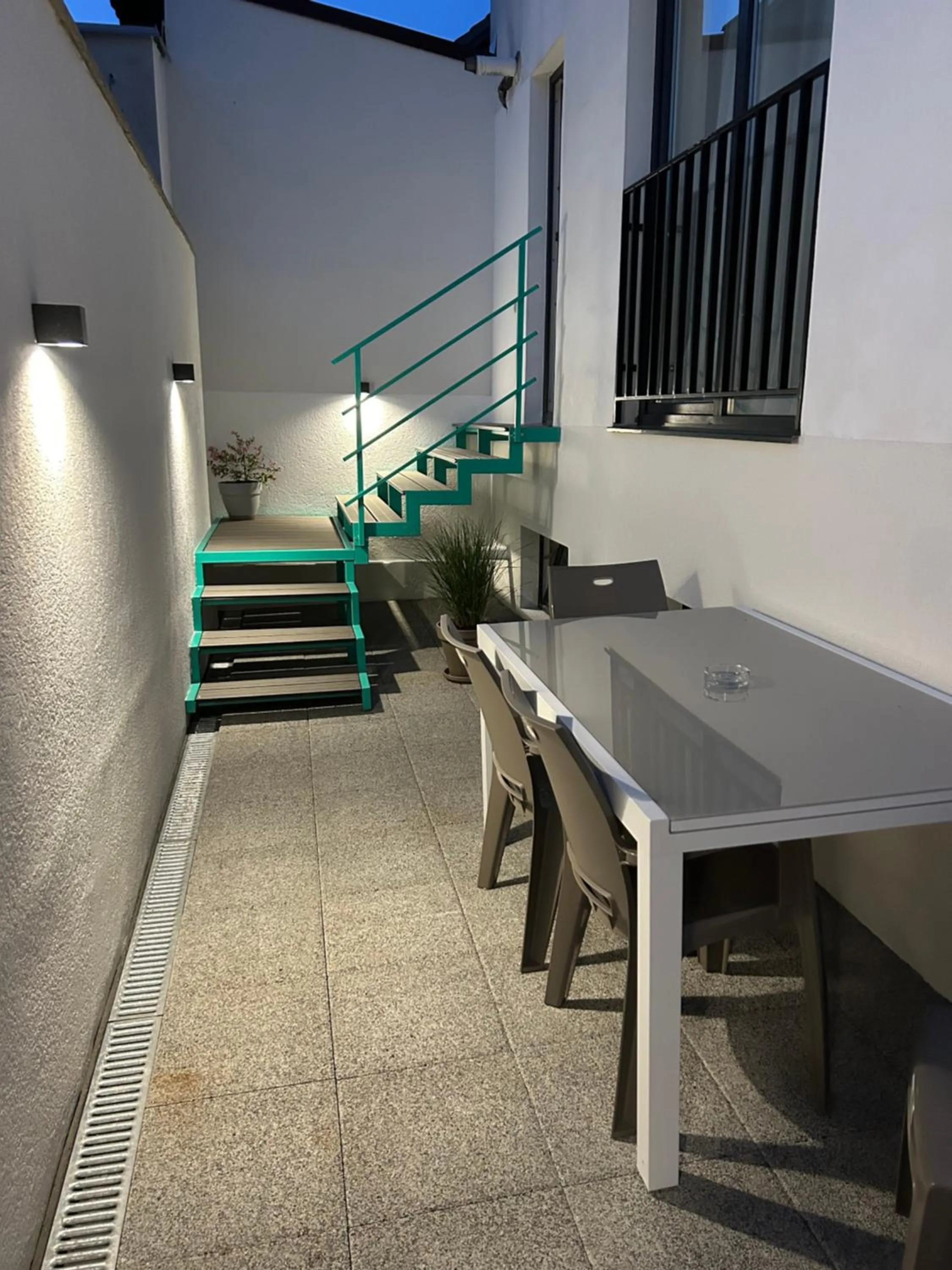 Balcony/Terrace in Hermann Apartments