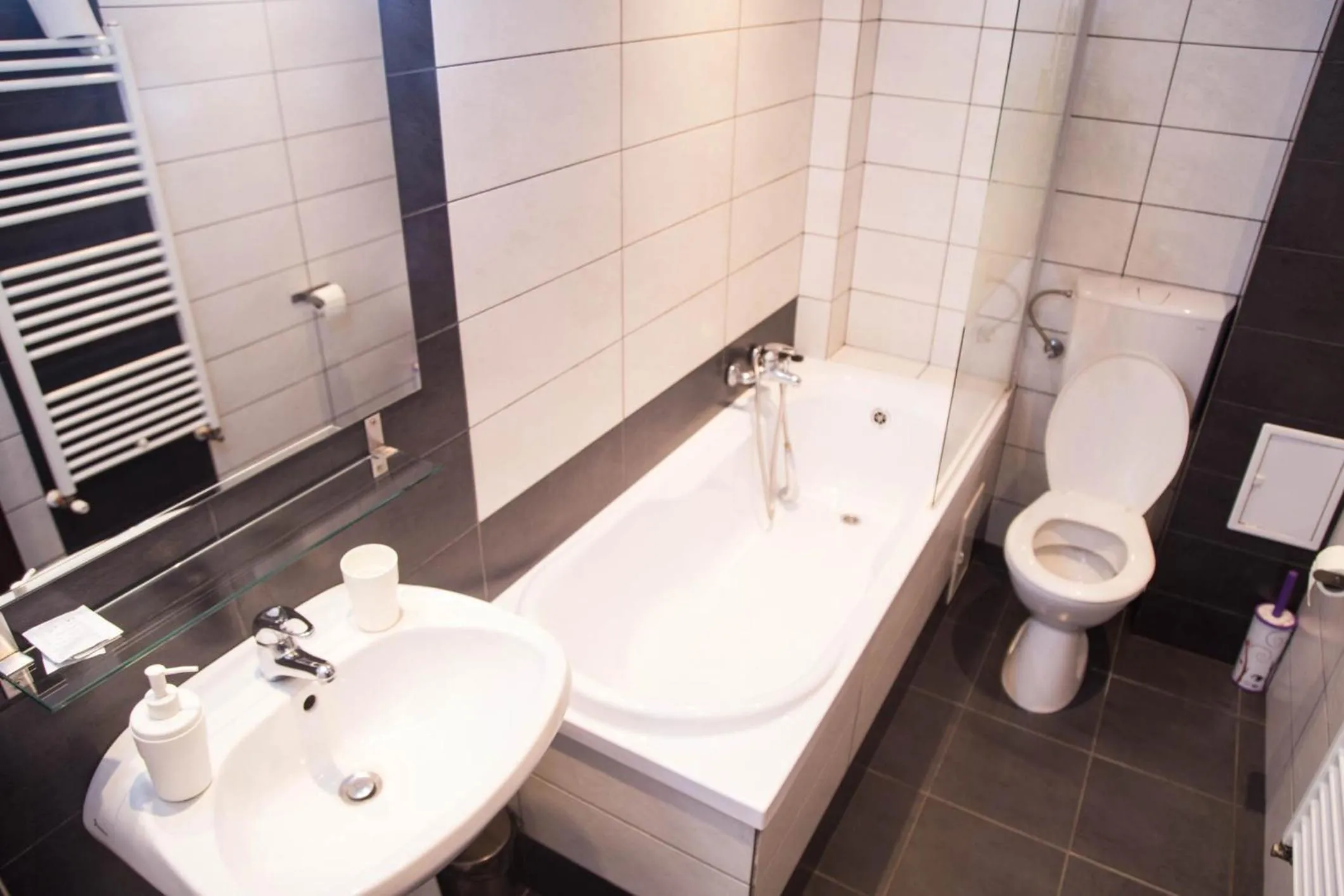 Bathroom in Hermann Apartments