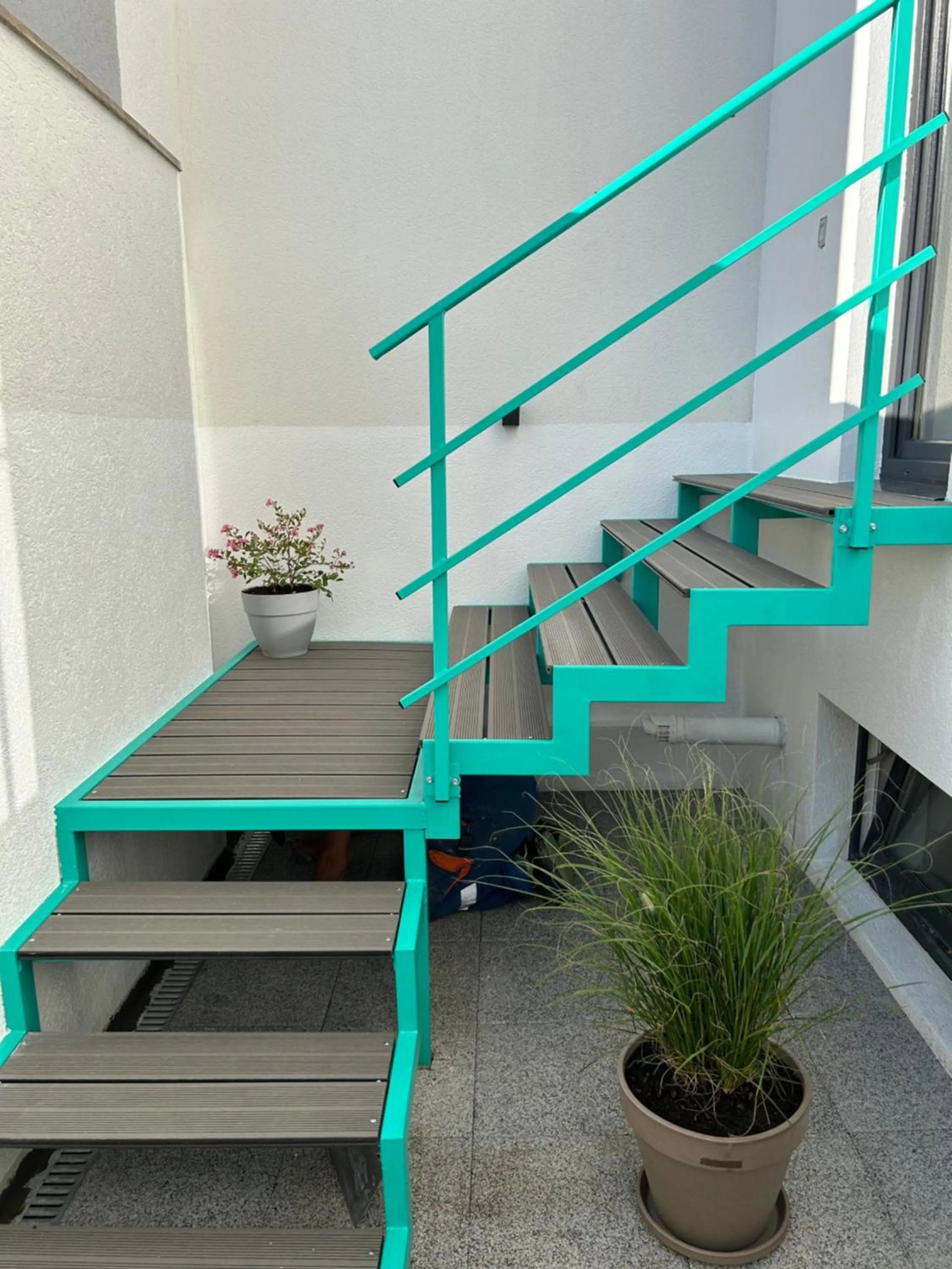 Balcony/Terrace in Hermann Apartments