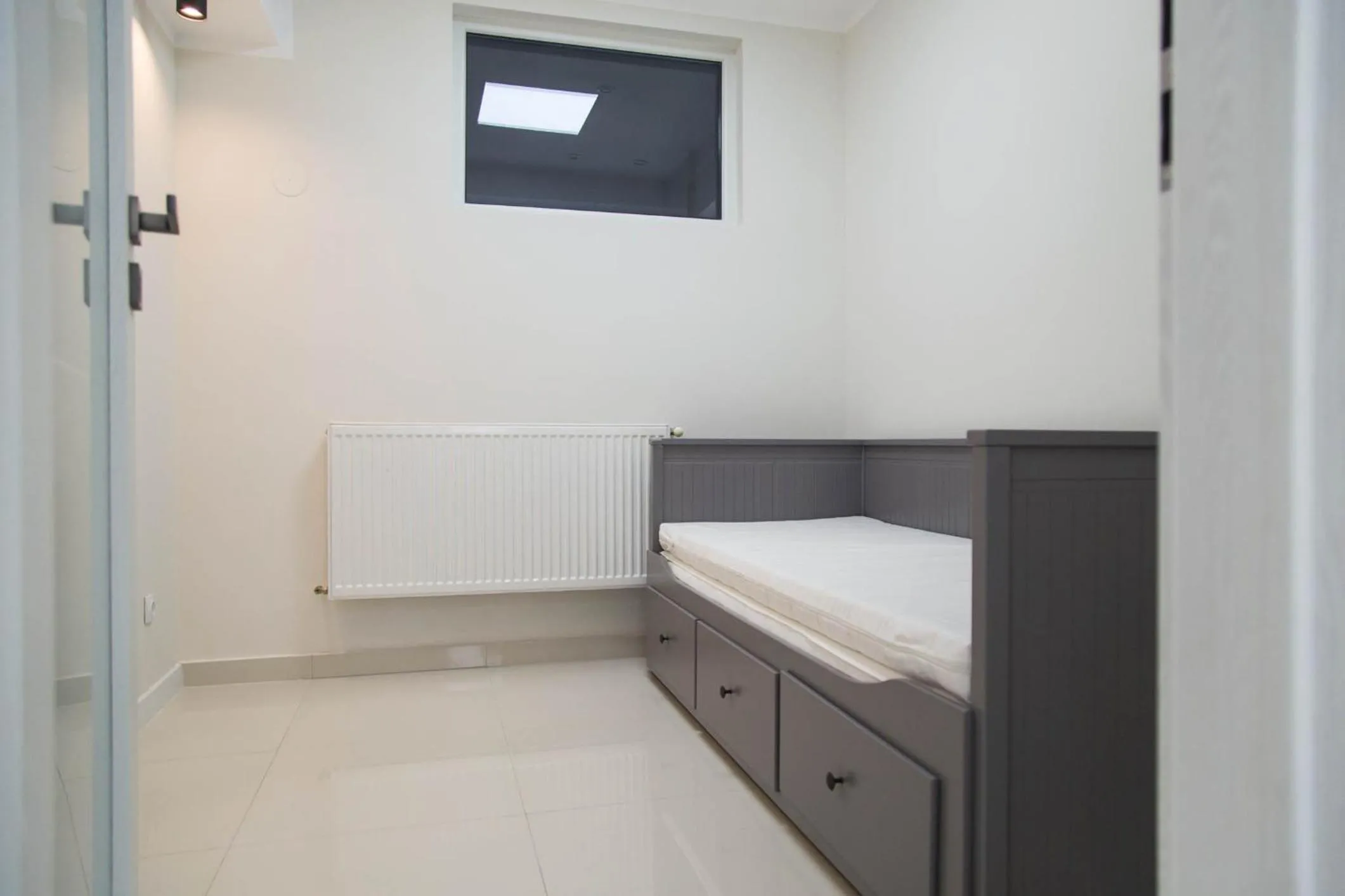 Bedroom in Hermann Apartments