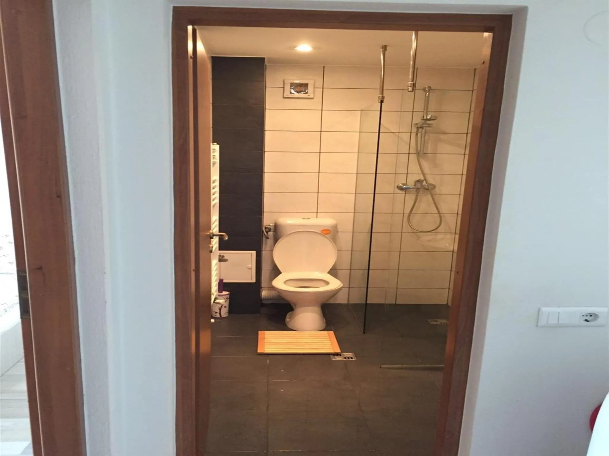 Bathroom in Hermann Apartments