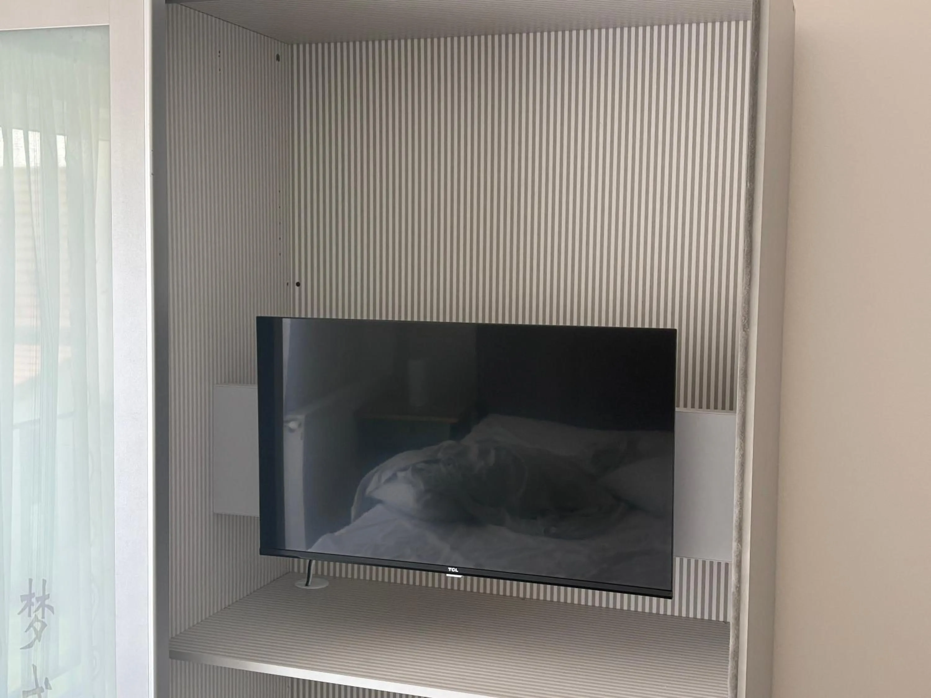 Bedroom in Hermann Apartments