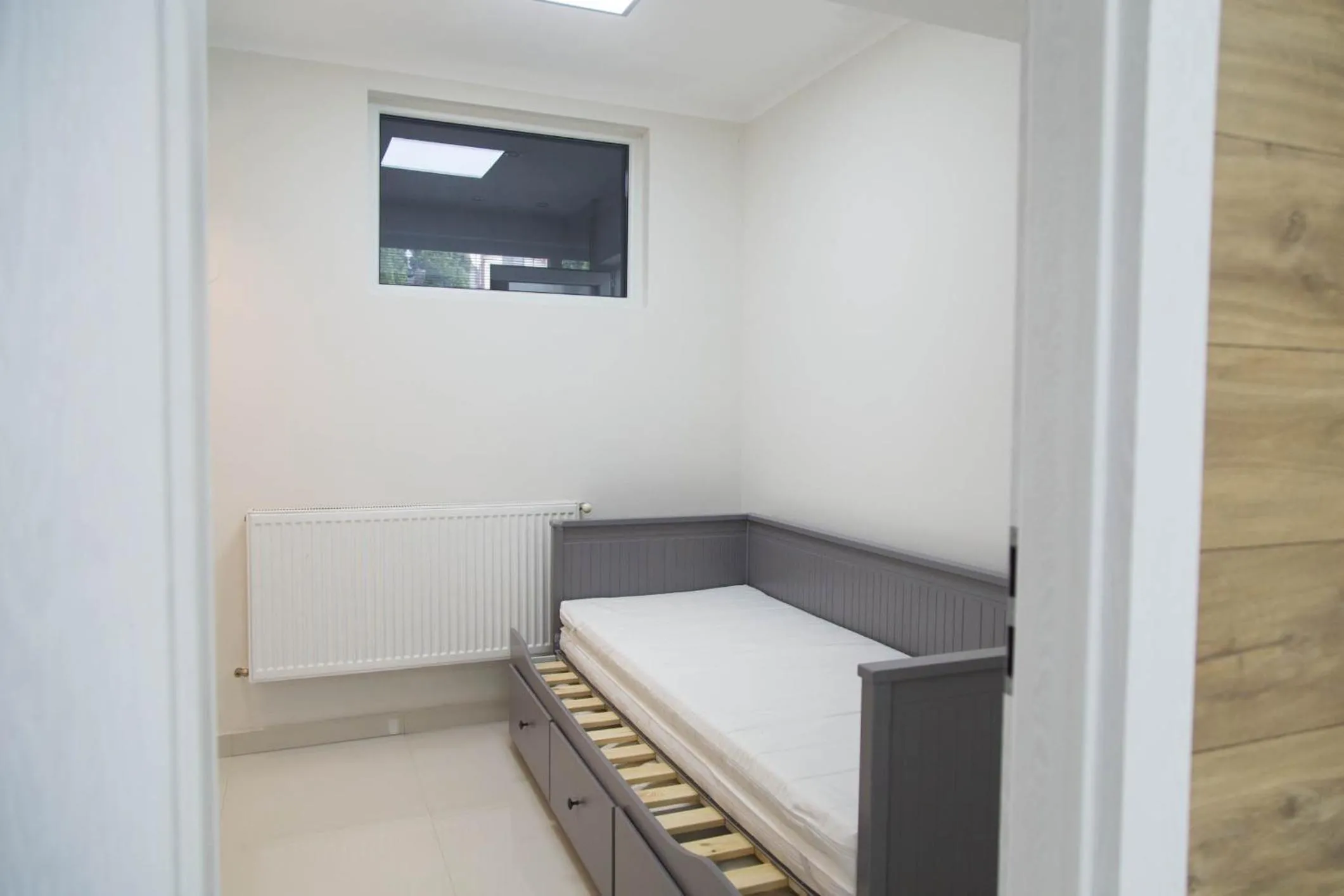 Bedroom in Hermann Apartments