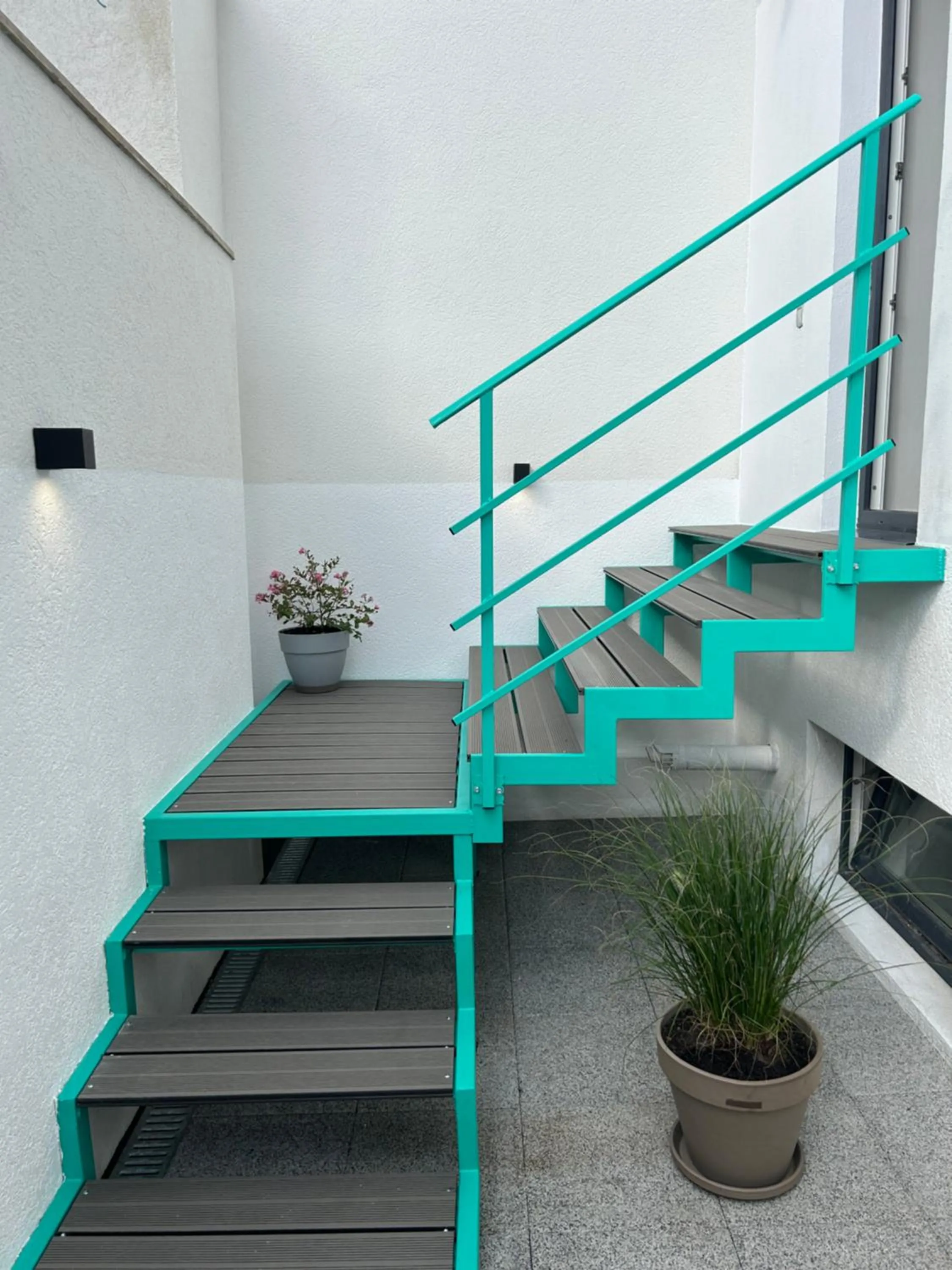 Balcony/Terrace in Hermann Apartments