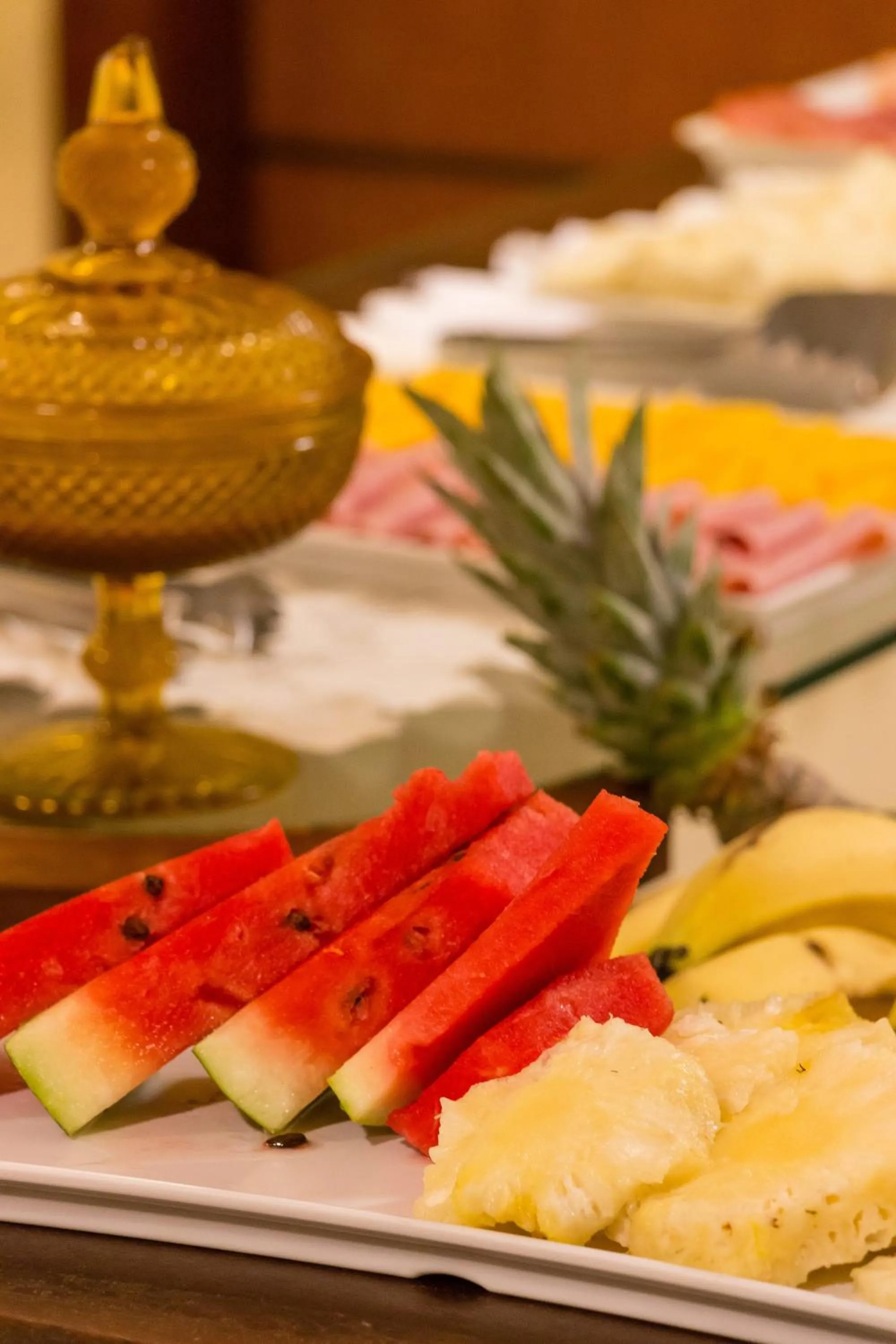 Buffet breakfast in Costa Dourada Pousada