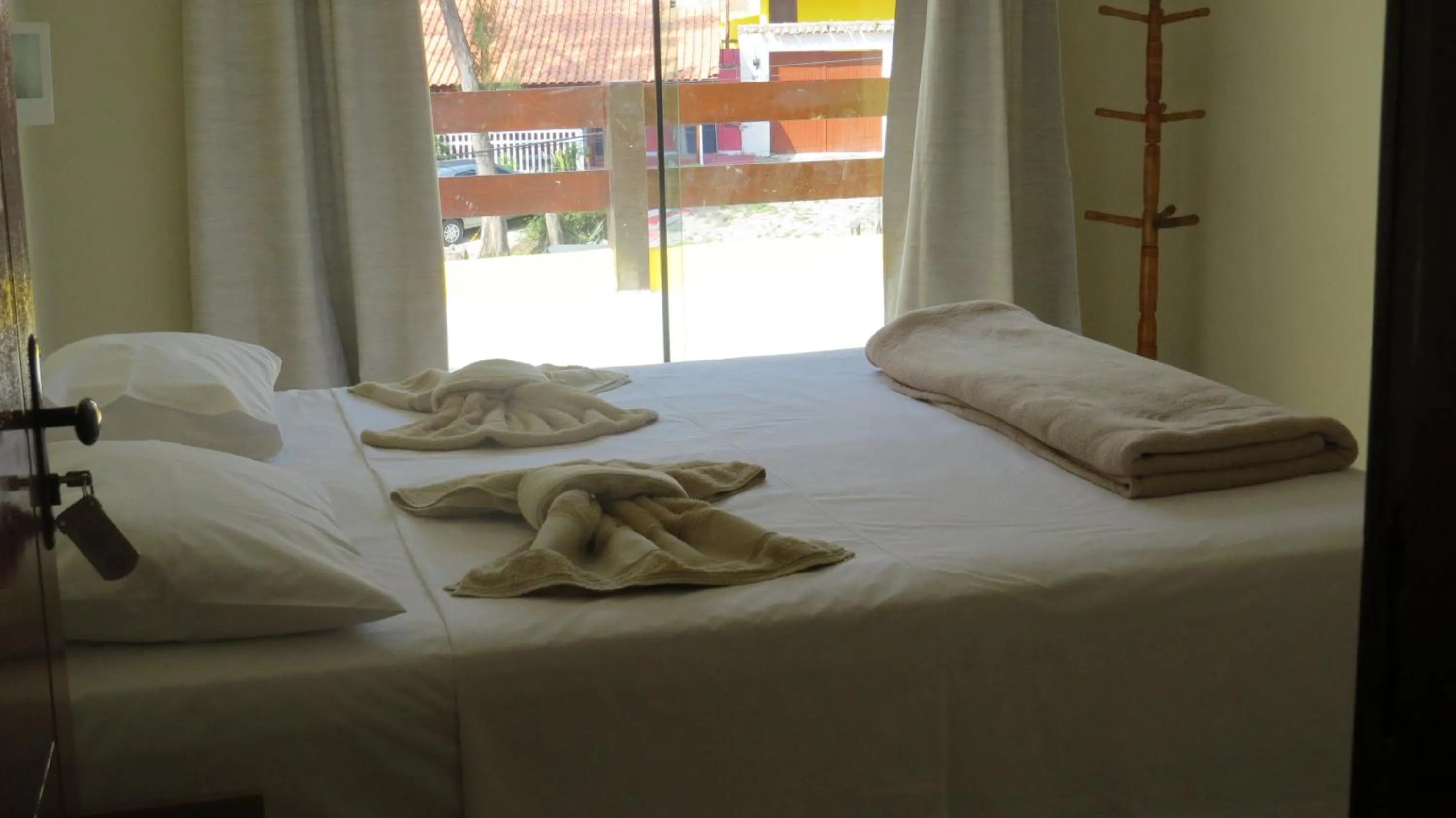 Bedroom, Bed in Costa Dourada Pousada