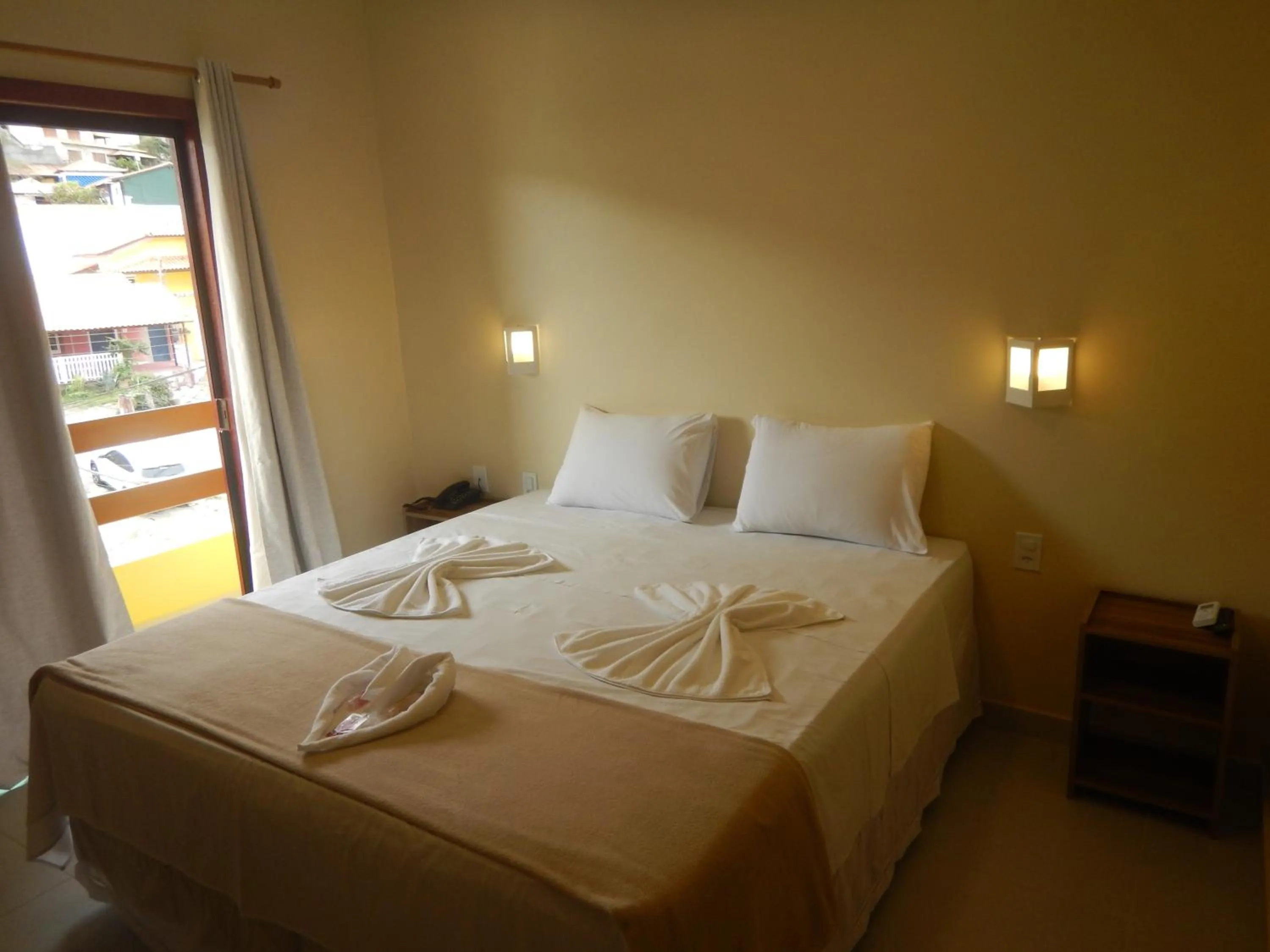 Bedroom, Bed in Costa Dourada Pousada