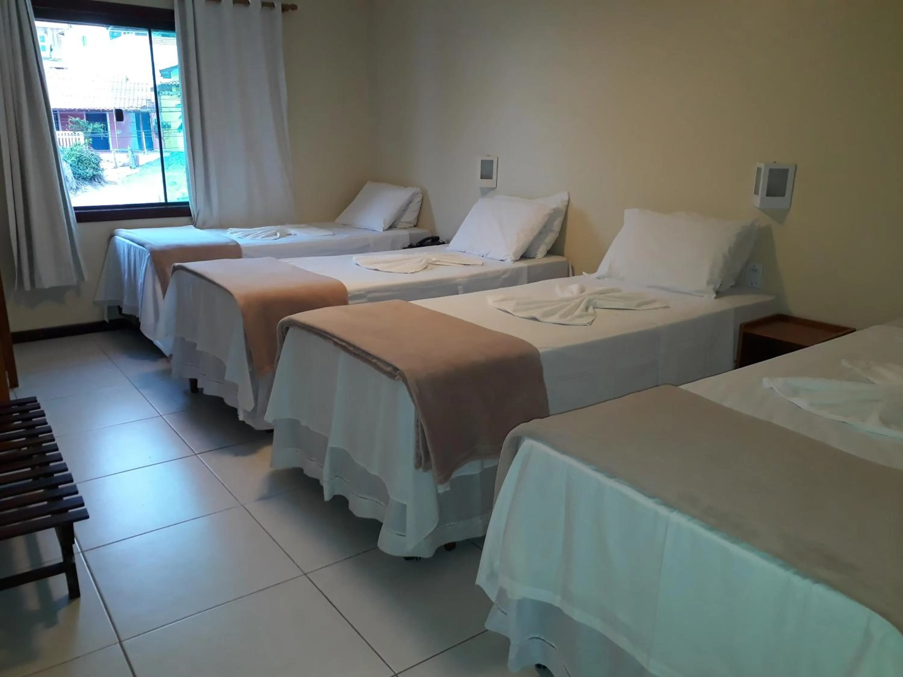Bedroom, Bed in Costa Dourada Pousada