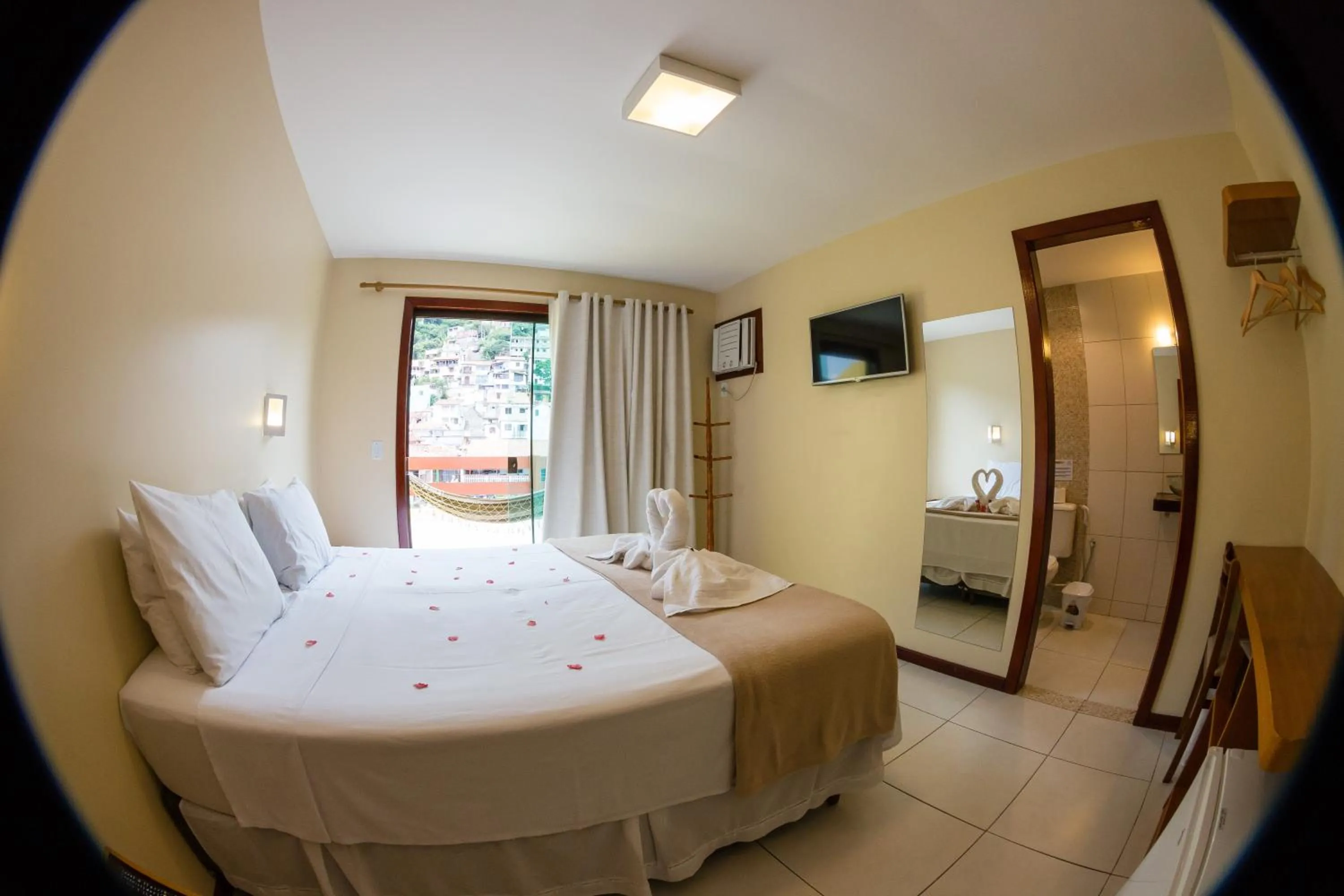 Bedroom, Bed in Costa Dourada Pousada