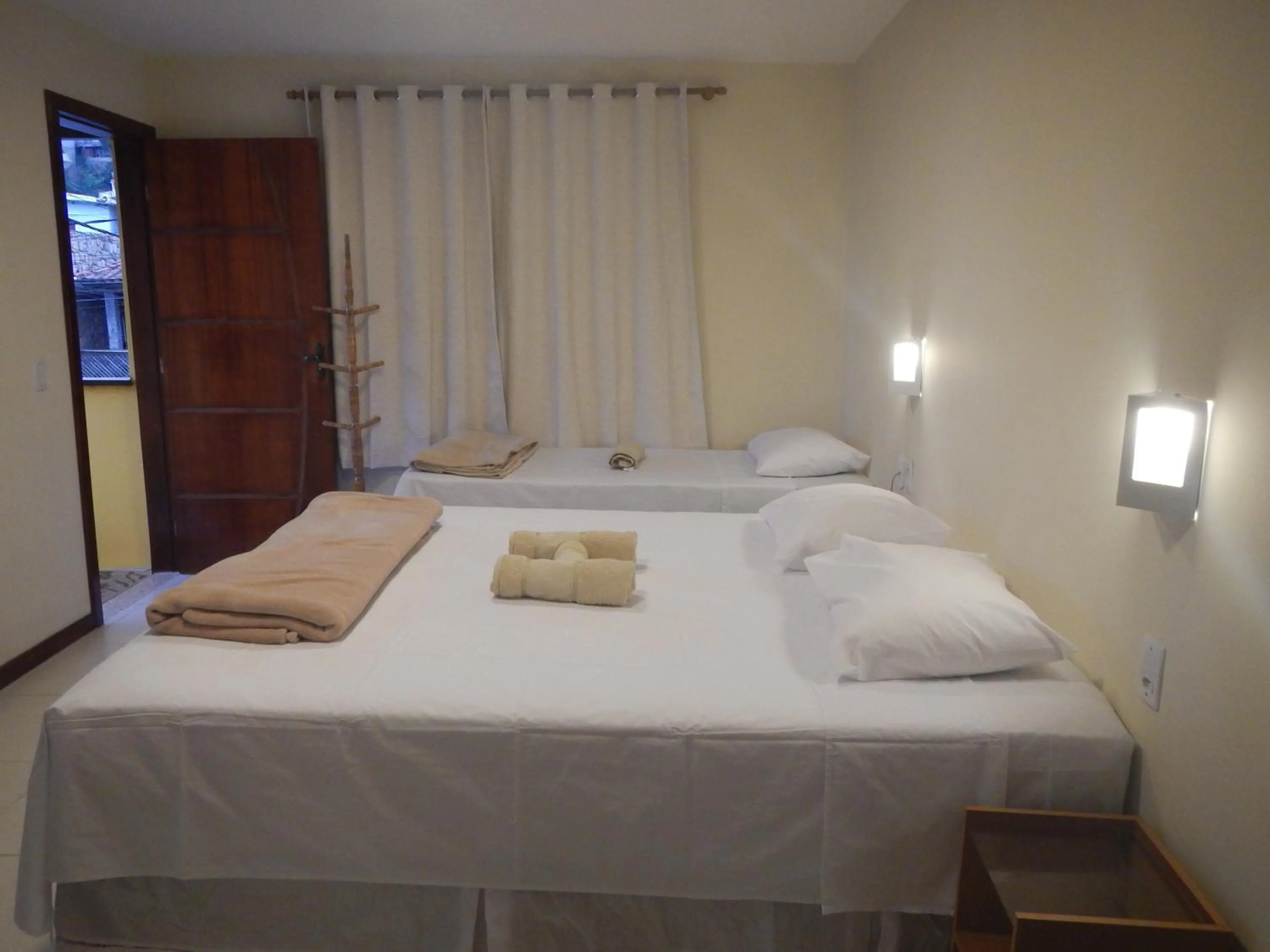 Bedroom, Bed in Costa Dourada Pousada