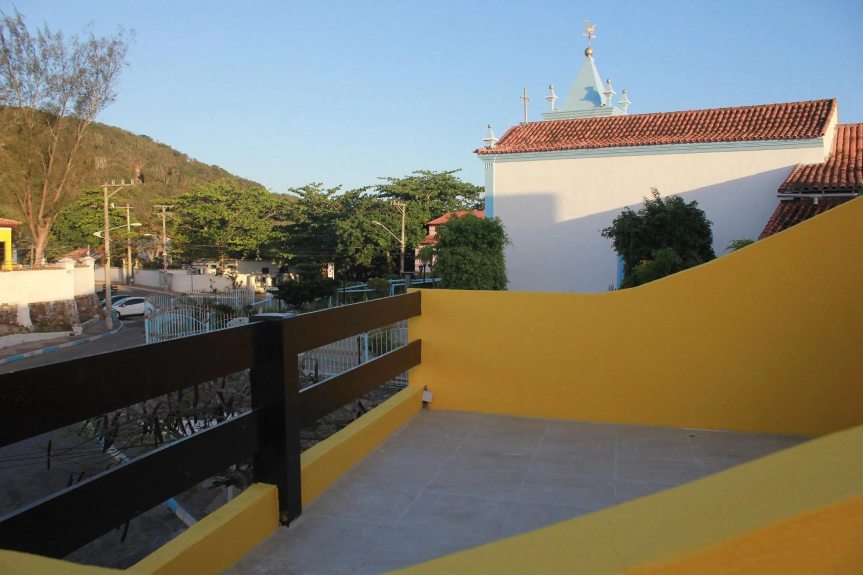 Balcony/Terrace in Costa Dourada Pousada