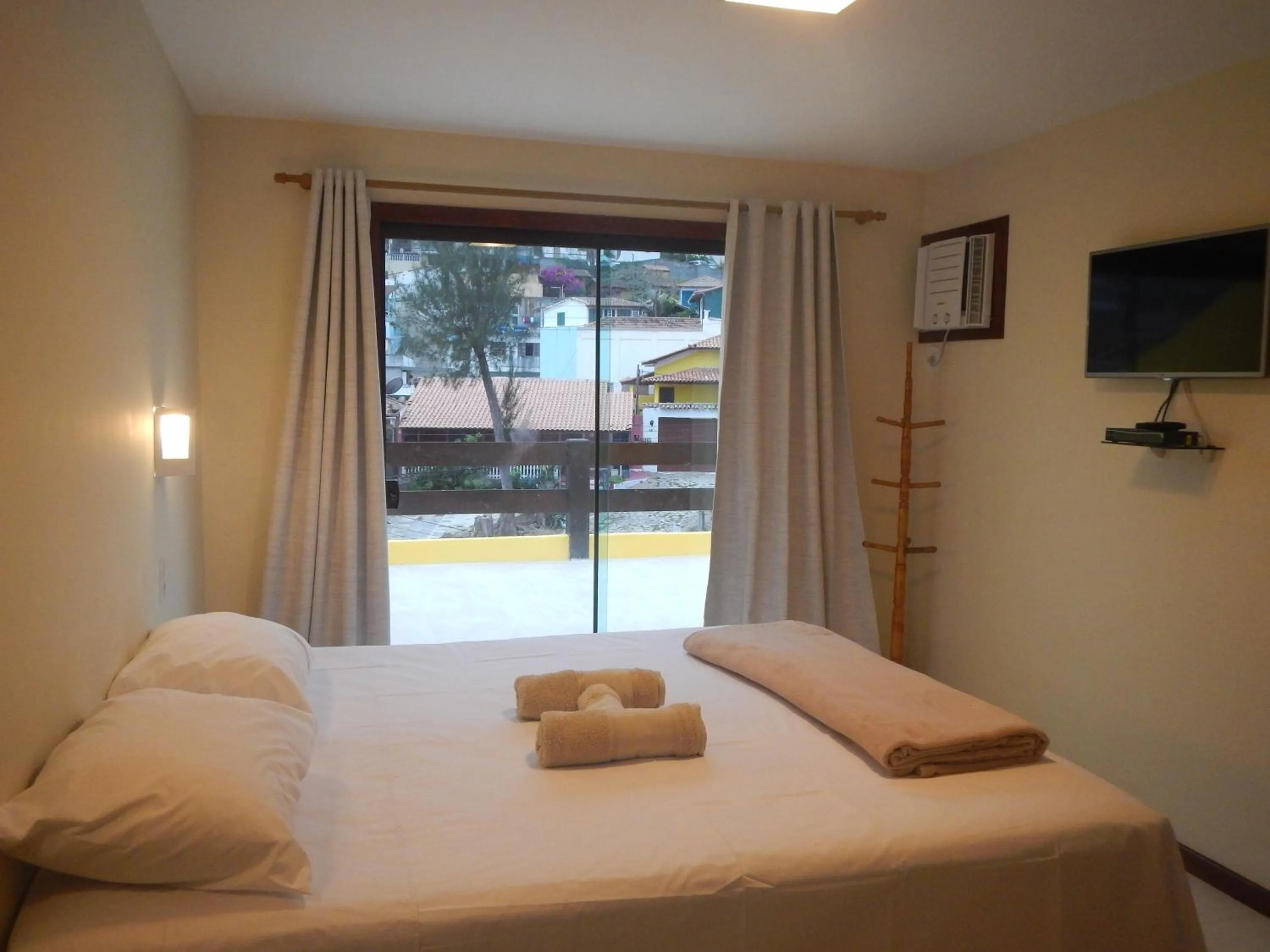 Bedroom, Bed in Costa Dourada Pousada