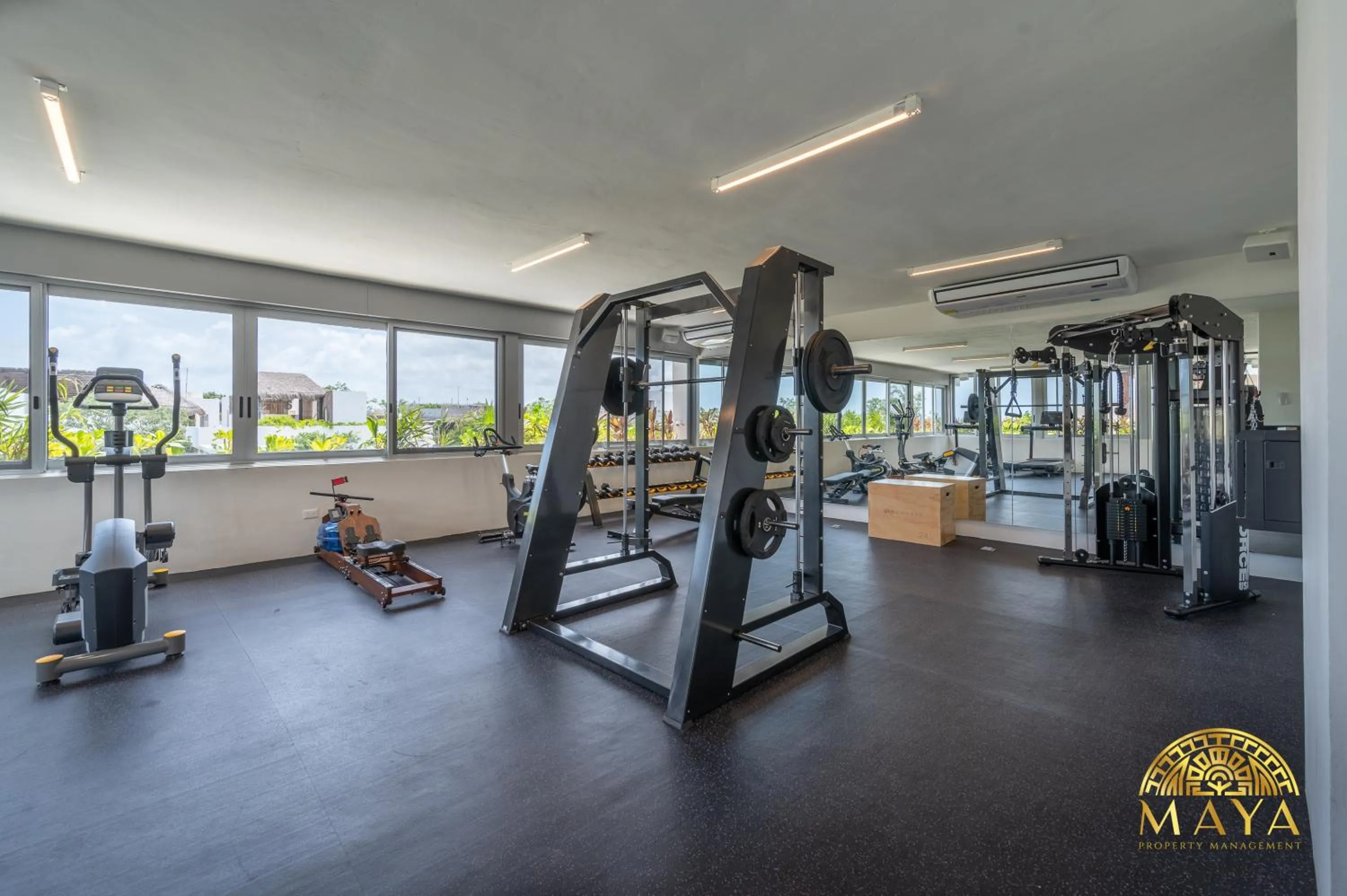 Fitness centre/facilities in Nhoa Tulum Aparthotel by Maya PM