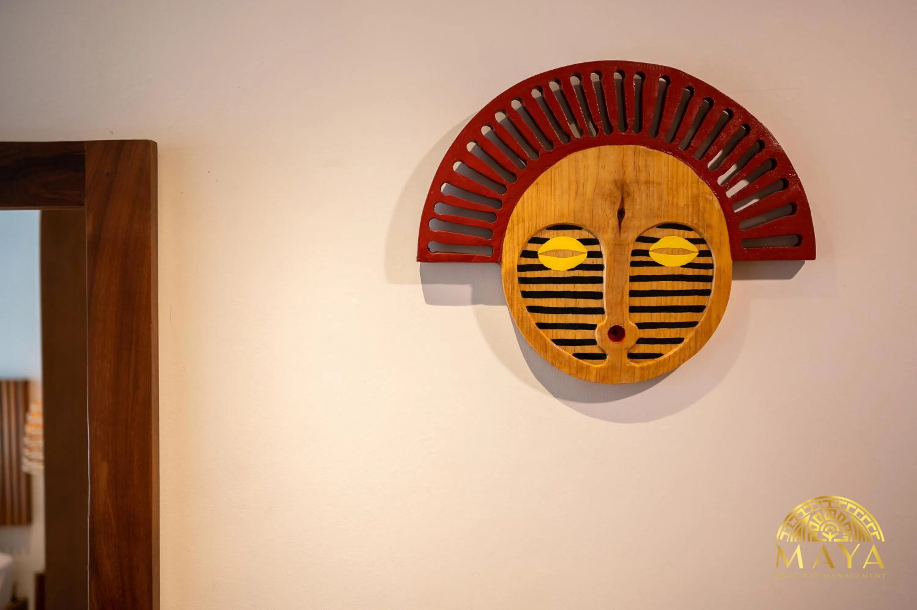 Decorative detail in Nhoa Tulum Aparthotel by Maya PM