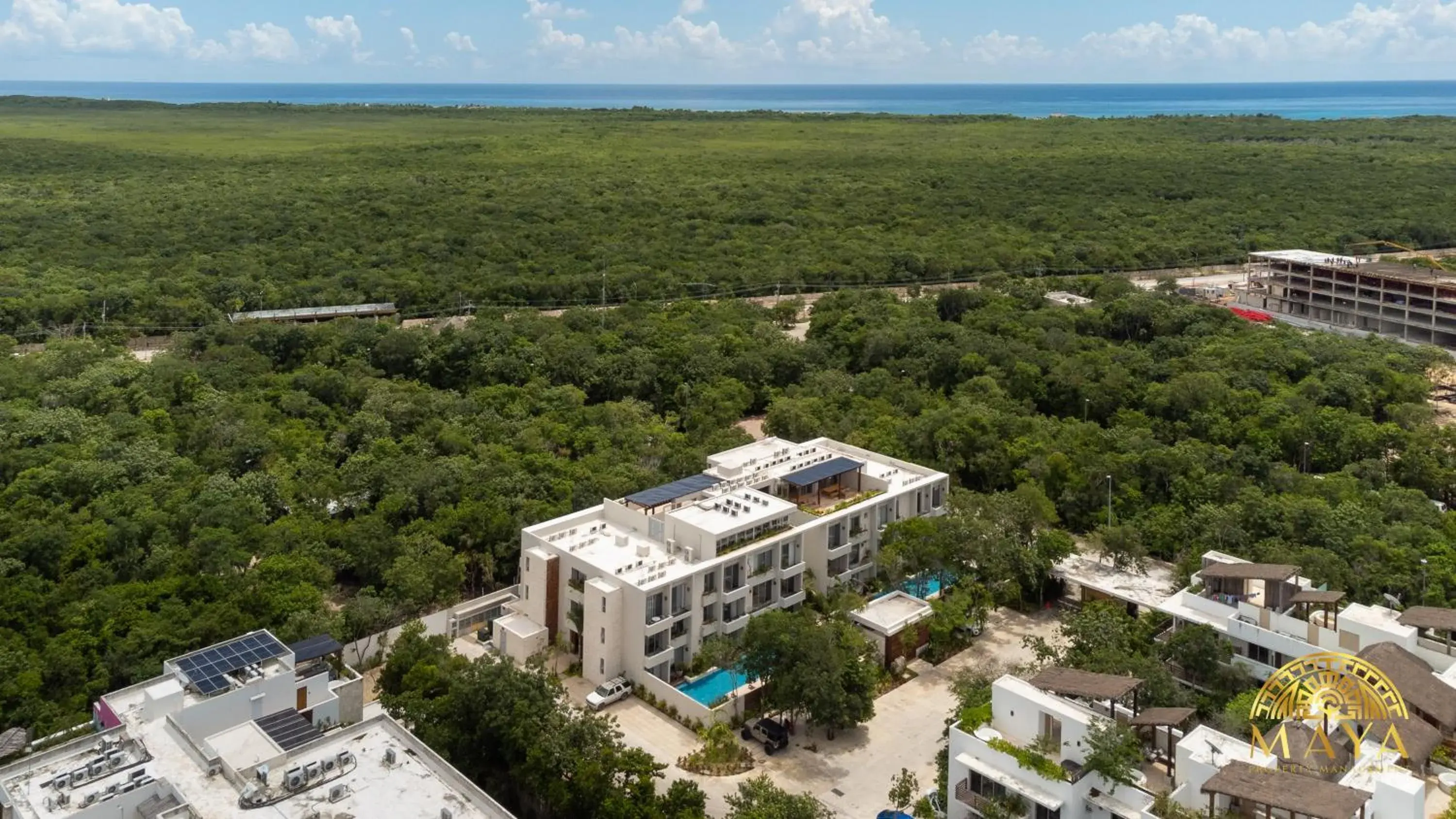 Property building in Nhoa Tulum Aparthotel by Maya PM Property building in Nhoa Tulum Aparthotel by Maya PM