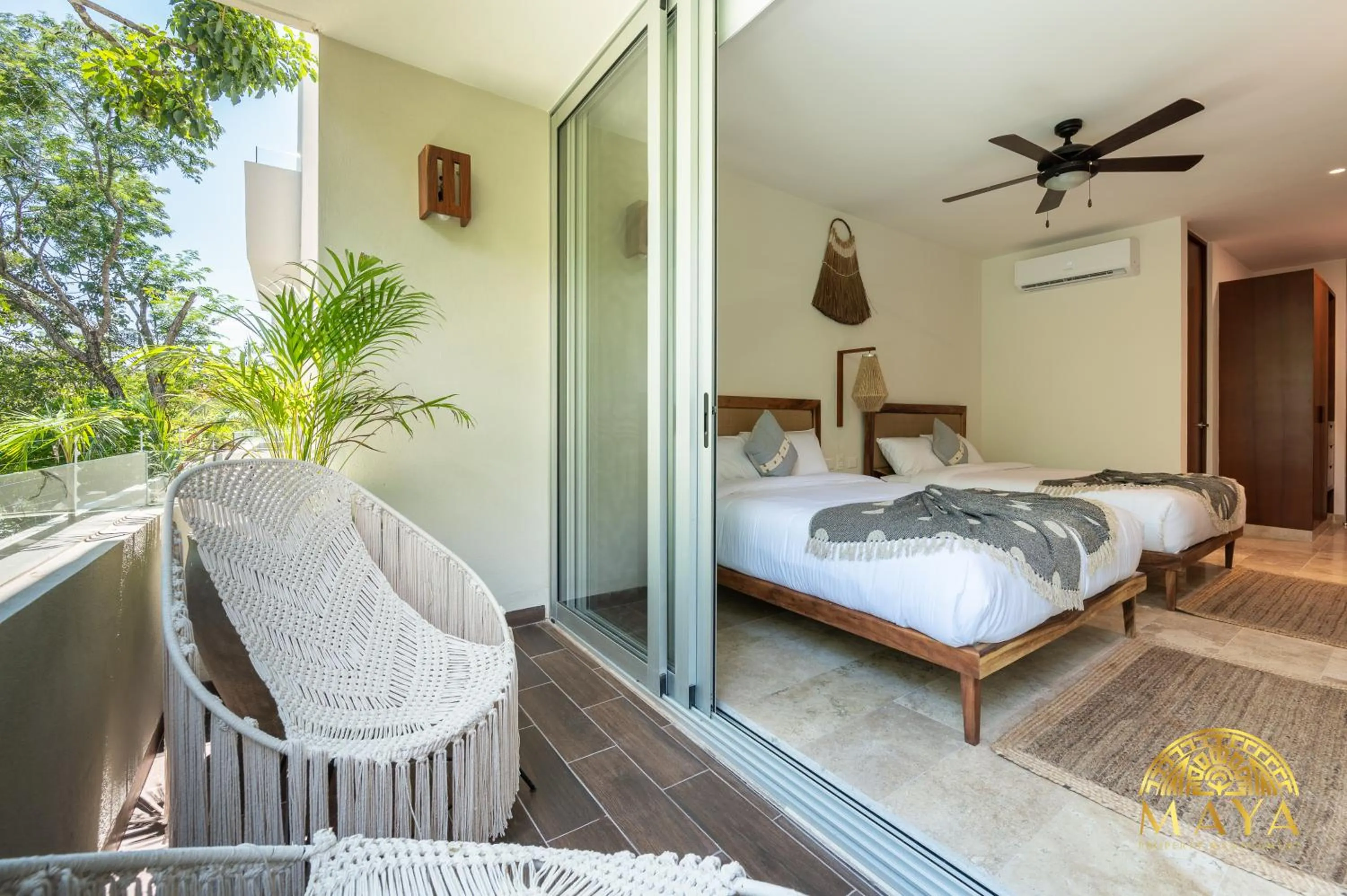 Photo of the whole room, Bed in Nhoa Tulum Aparthotel by Maya PM