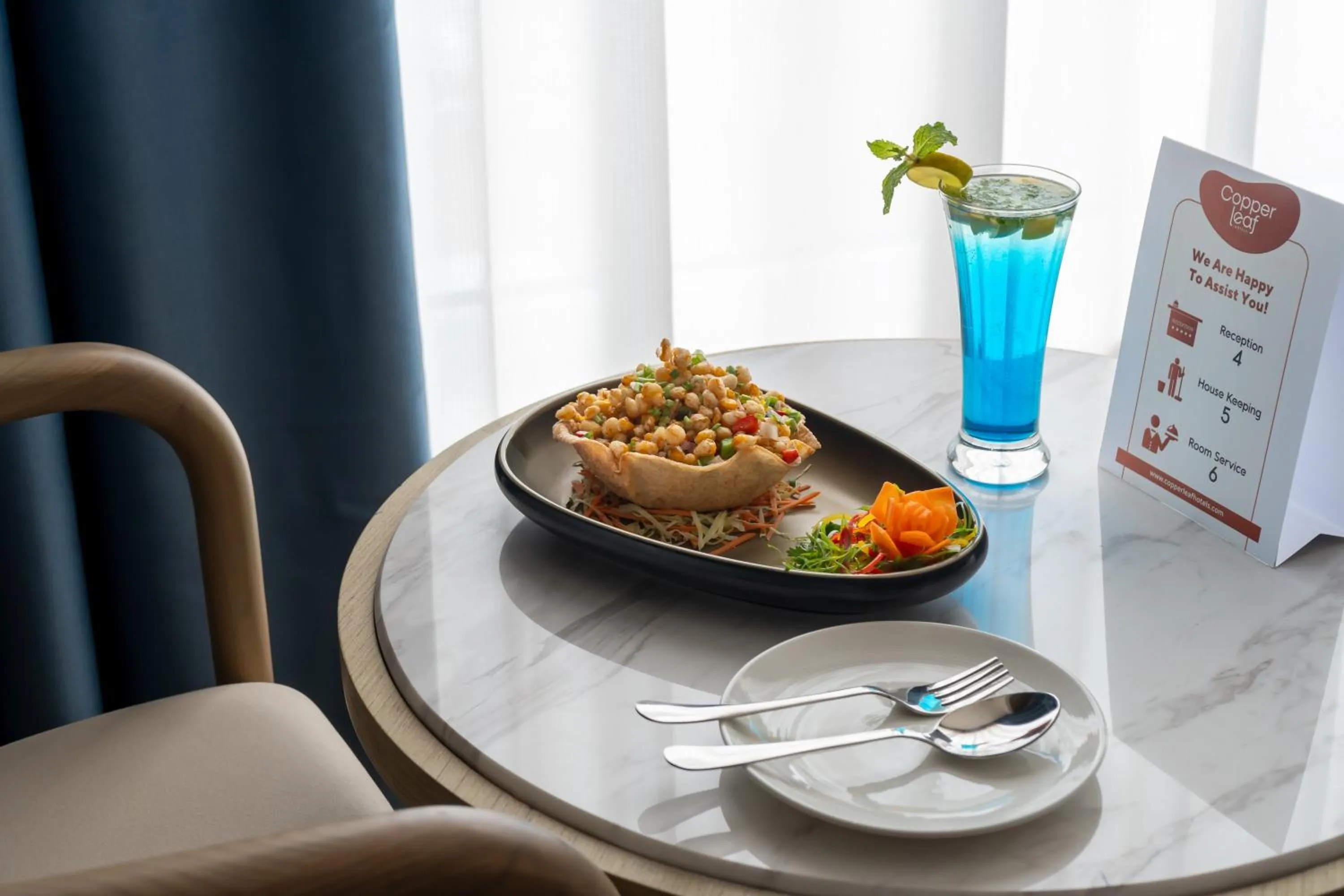 Food in Copper Leaf Hotels, Tirunelveli