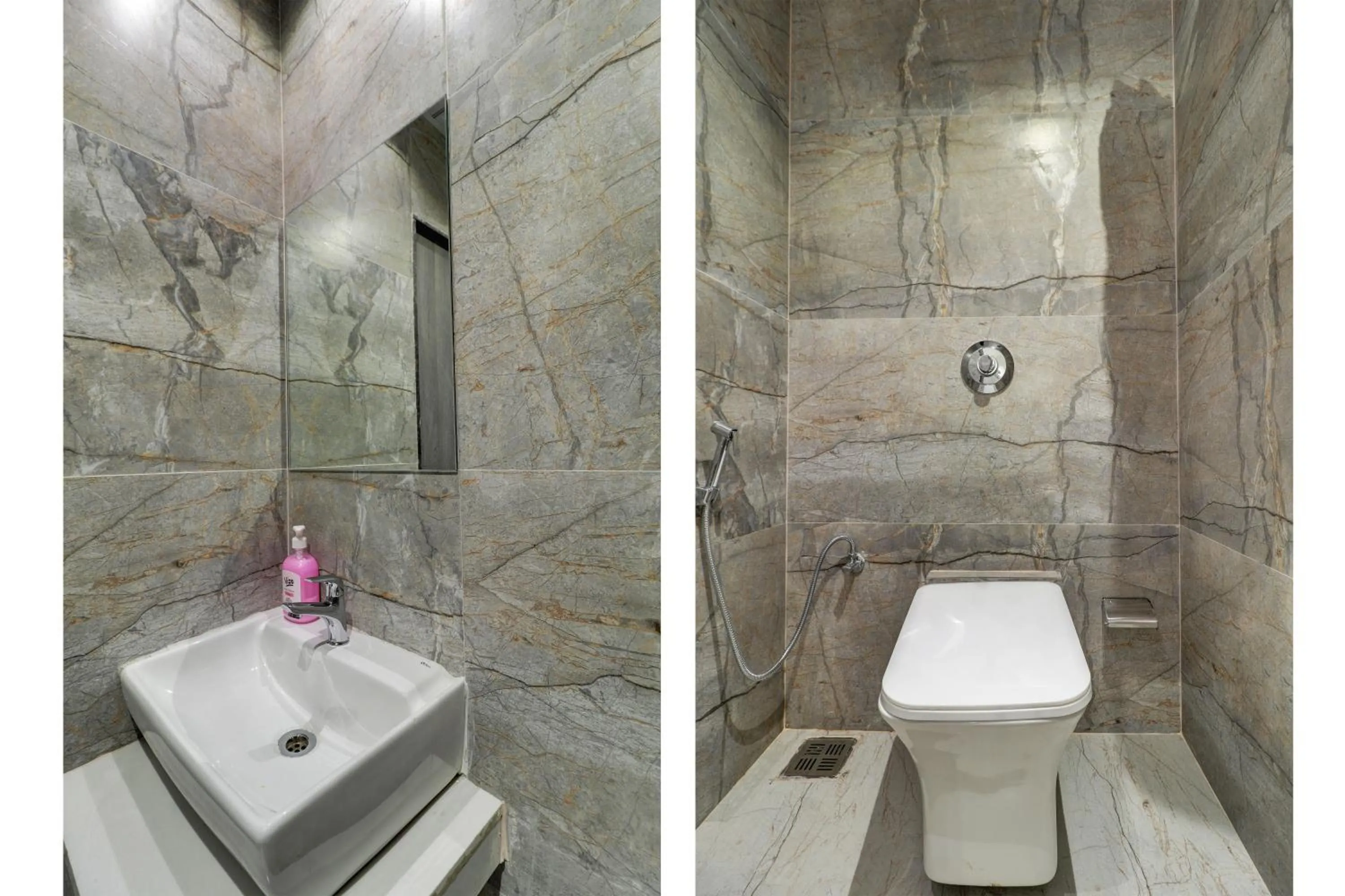 Shower in Hotel Isra International, BKC