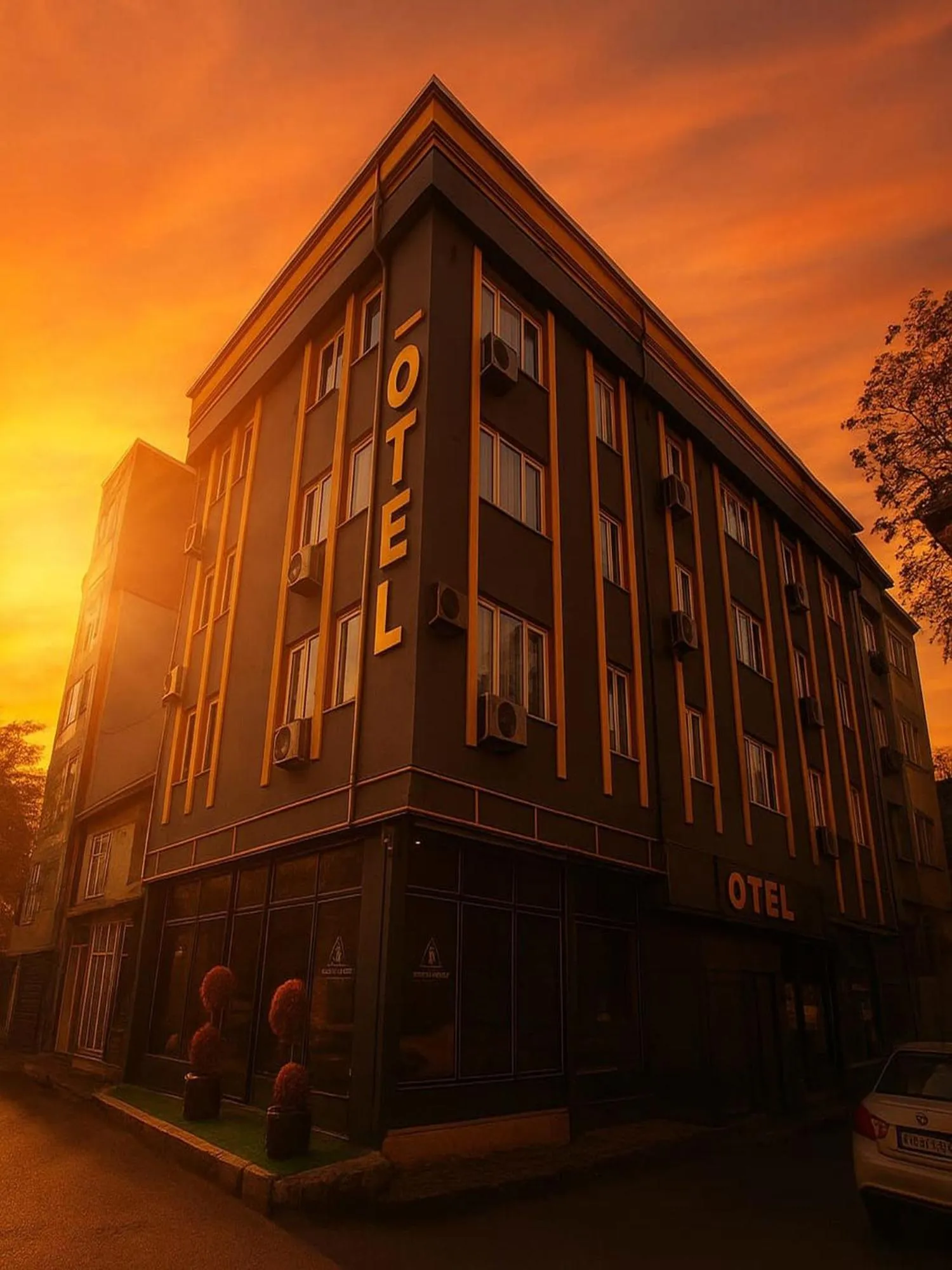 Property building in Çorlu Aras Hotel & City Center Location