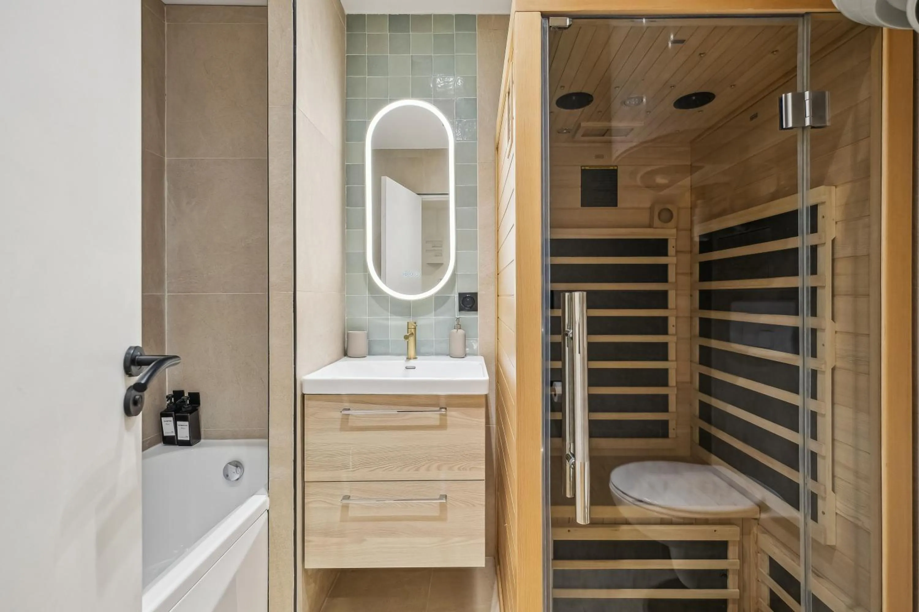 Sauna in Rivages du Vieux Port